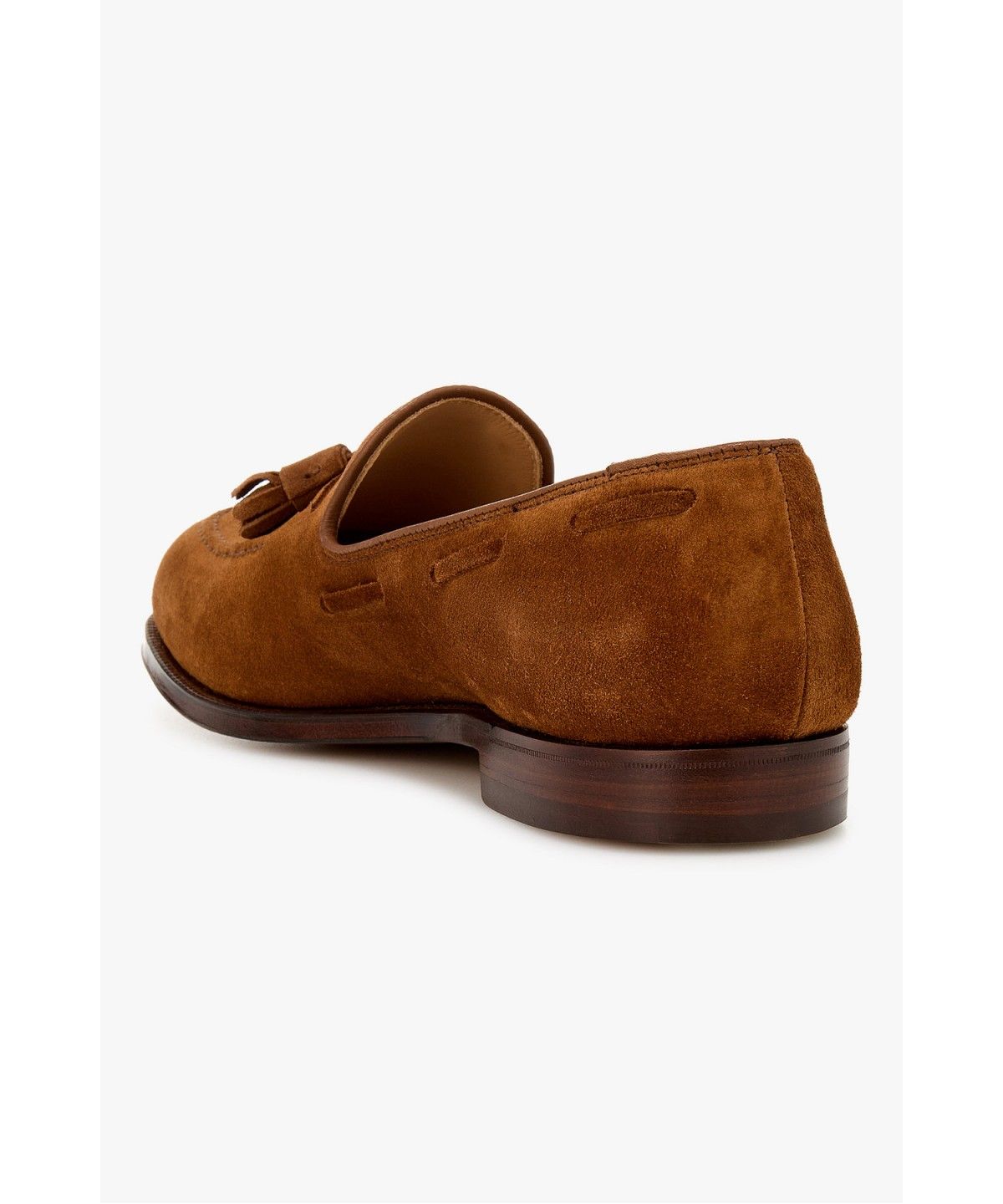 맨온더분(MAN ON THE BOON) [CROCKETT&JONES] CAVENDISH 2 스웨이드 태슬 로퍼_브라운 4716118105