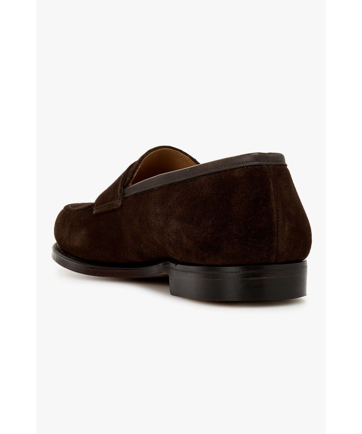 맨온더분(MAN ON THE BOON) [CROCKETT&JONES] BOSTON 스웨이드 페니 로퍼_다크 브라운 4716118110