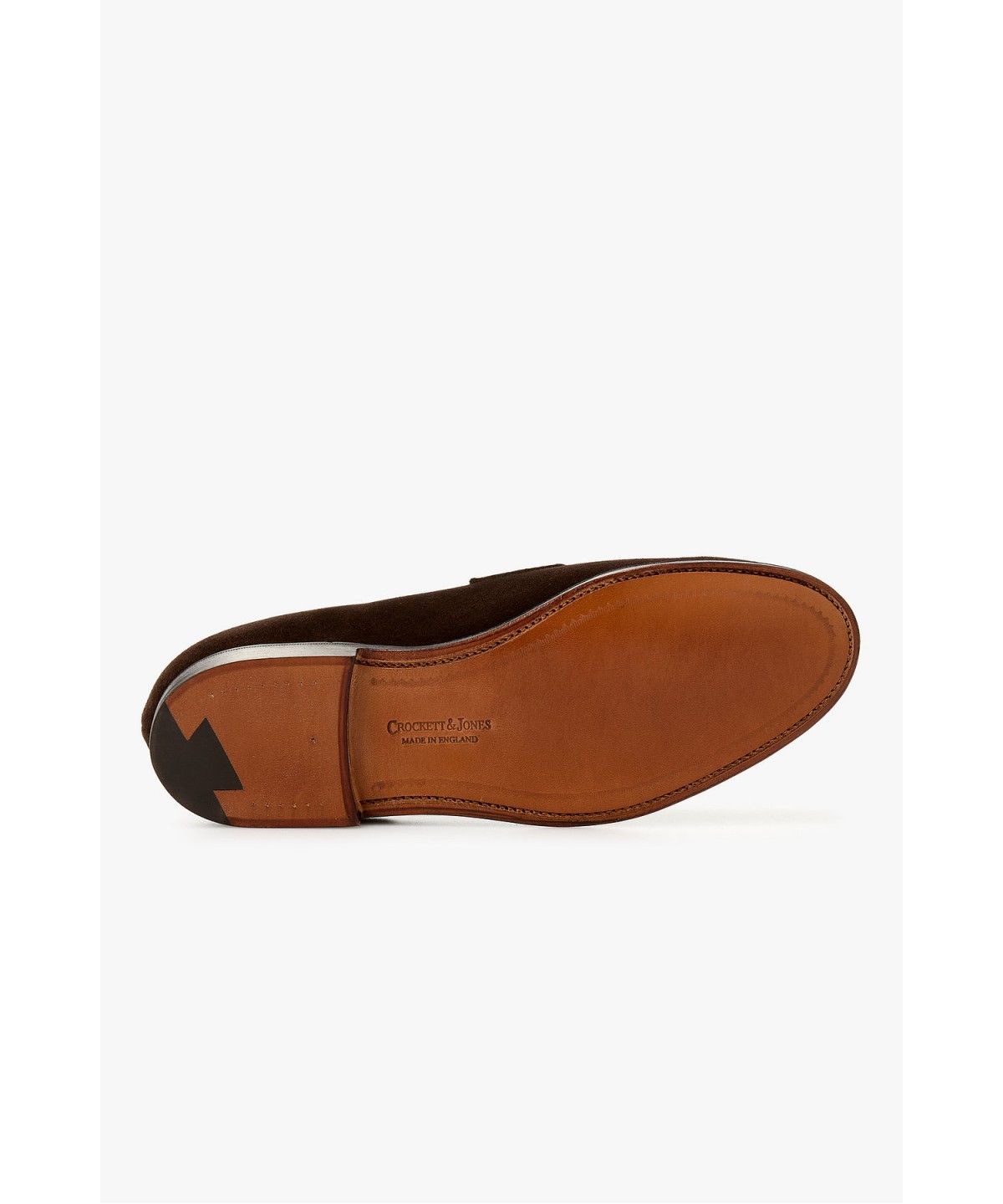 맨온더분(MAN ON THE BOON) [CROCKETT&JONES] BOSTON 스웨이드 페니 로퍼_다크 브라운 4716118110