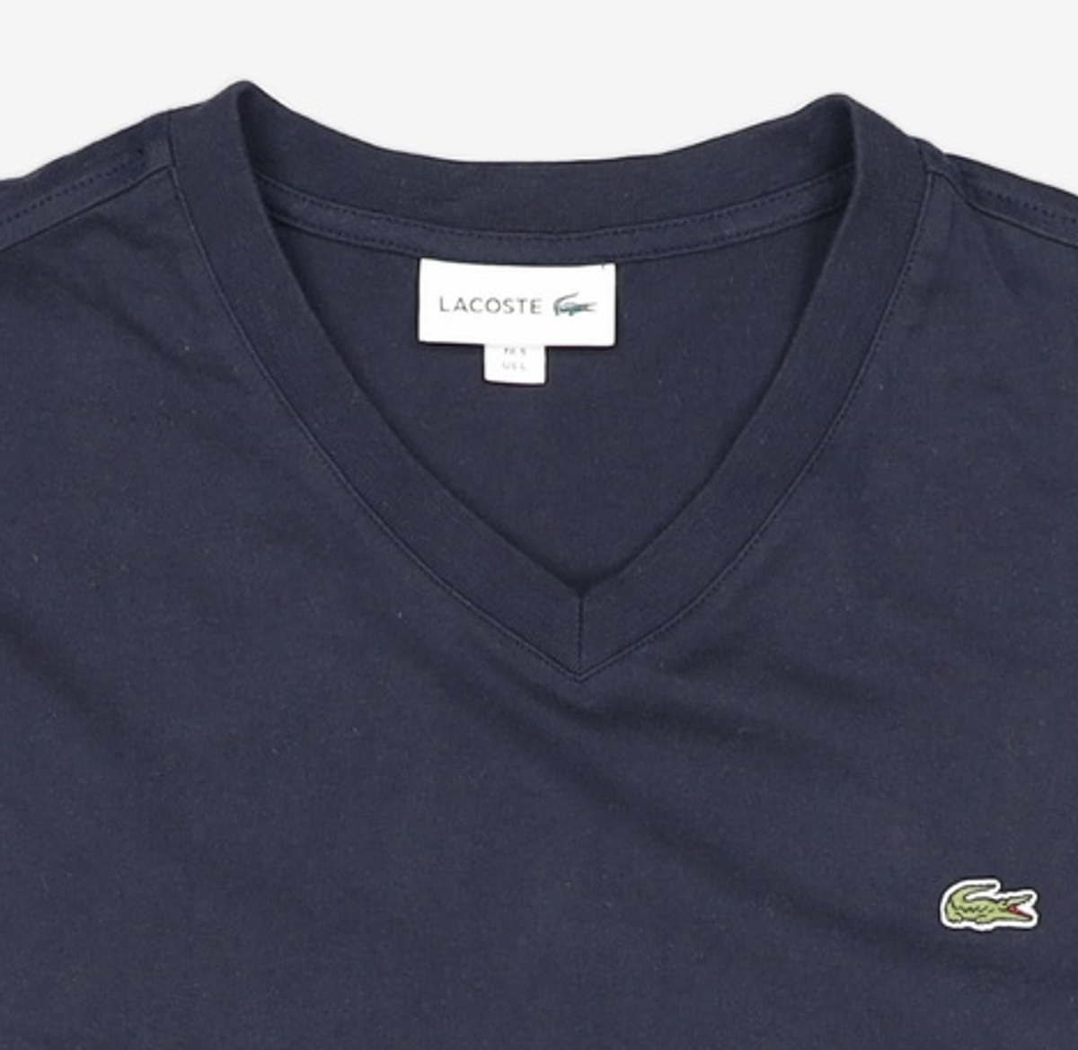 라코스테(LACOSTE) 남성 브이넥 반팔 티셔츠 TH872E-51G HDE 5