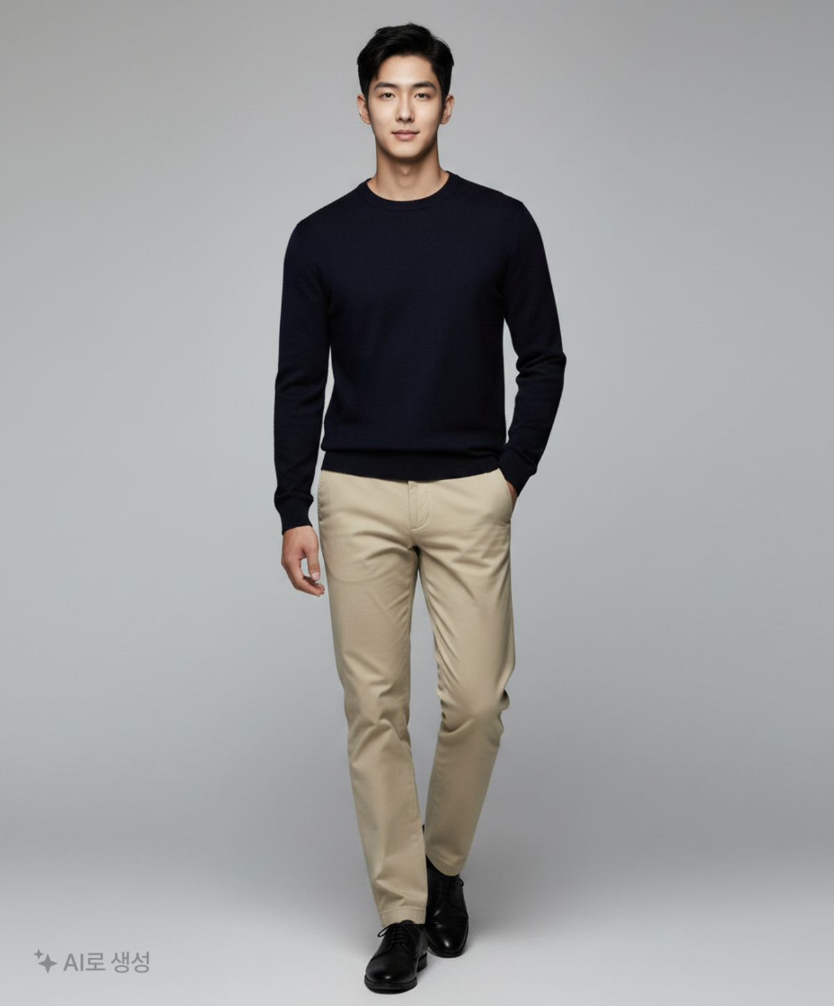 유니클로(UNIQLO) 코튼 팬츠 L