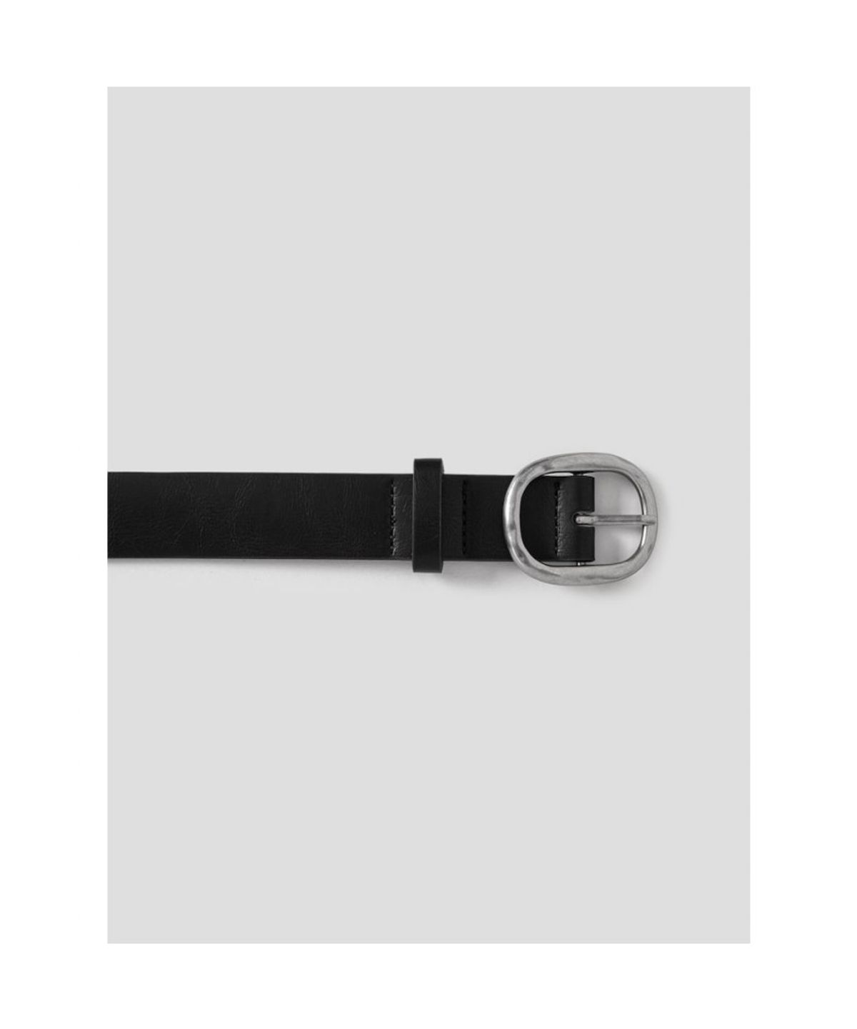 에잇세컨즈(8SECONDS) 30mm 스터드 장식 벨트  블랙