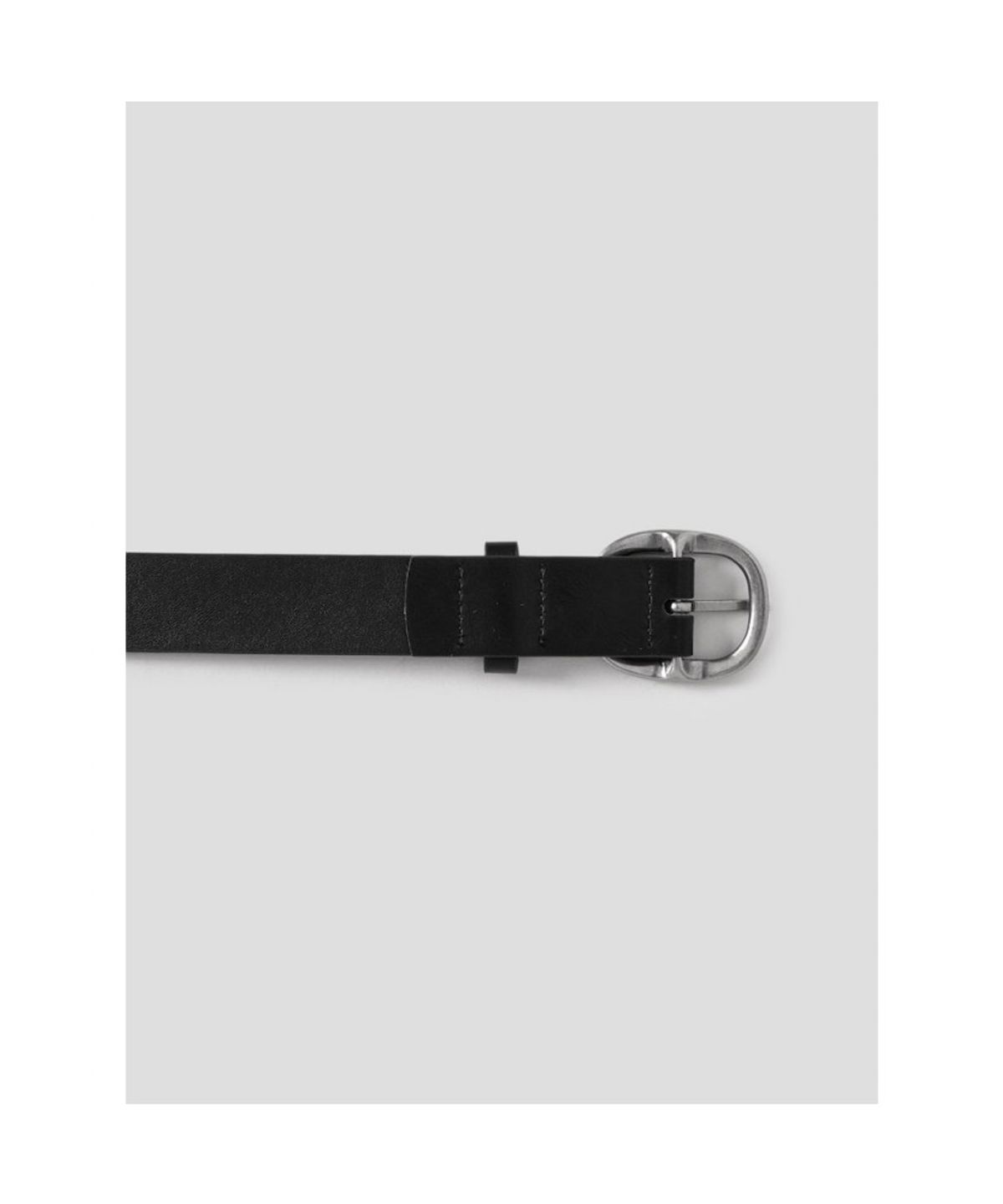 에잇세컨즈(8SECONDS) 30mm 스터드 장식 벨트  블랙