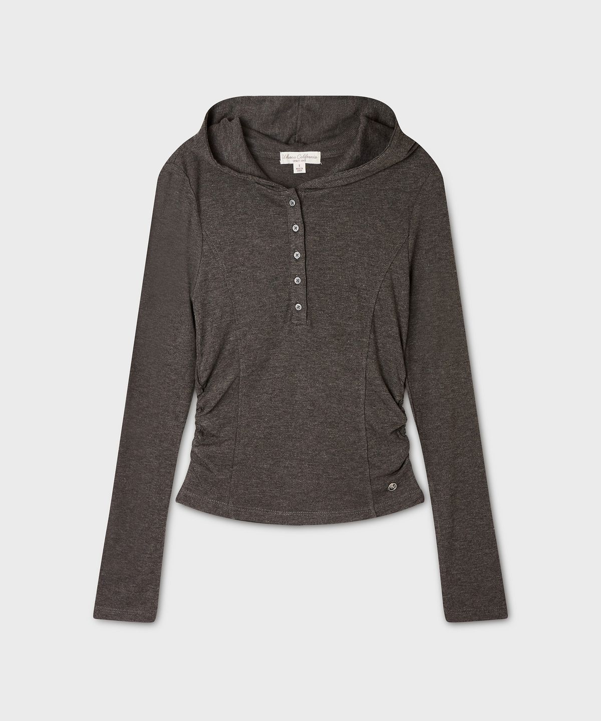 후아유(WHO.A.U) Hooded Shirring T-shirt(F) / WHLAG3823F