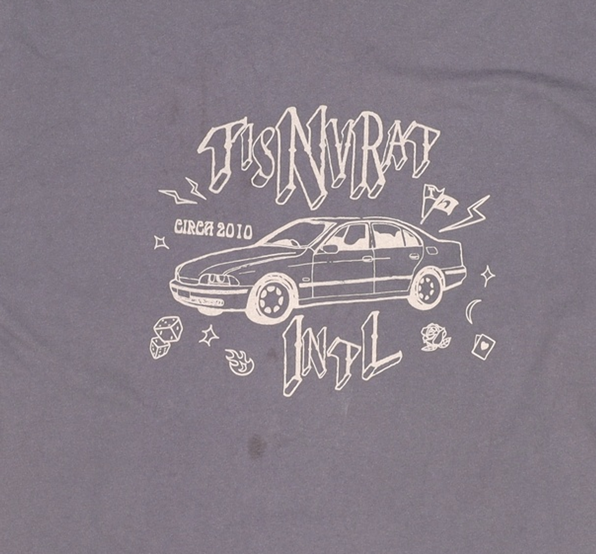 디스이즈네버댓(THISISNEVERTHAT) TISNVRAT Car L/S Tee Grey L