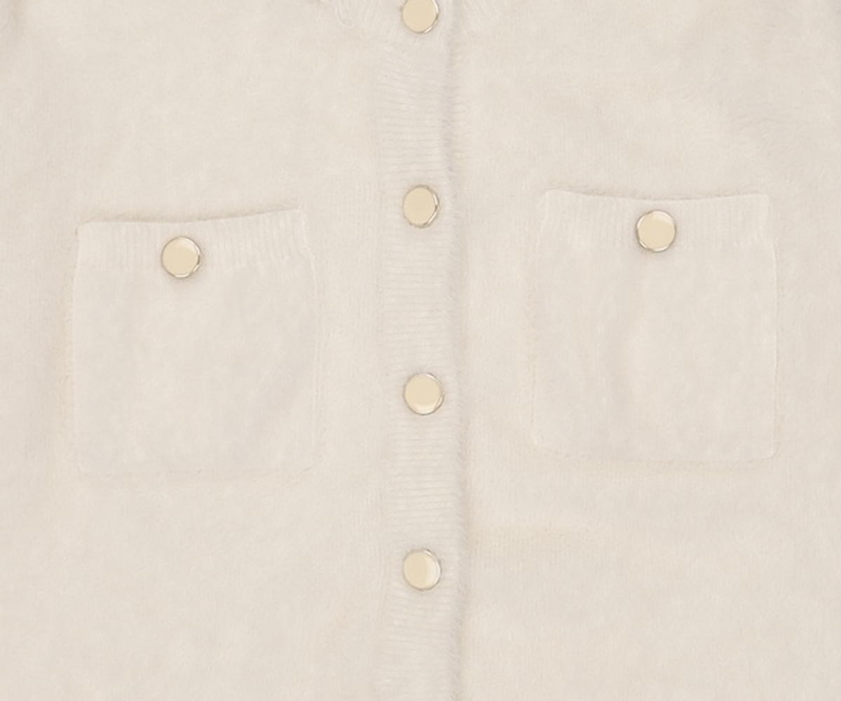 미쏘(MIXXO) 라운드 페어아일 크롭 가디건 MIWCKBV15T M