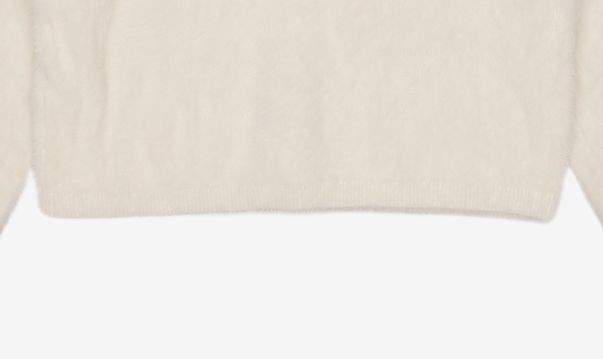 미쏘(MIXXO) 라운드 페어아일 크롭 가디건 MIWCKBV15T M
