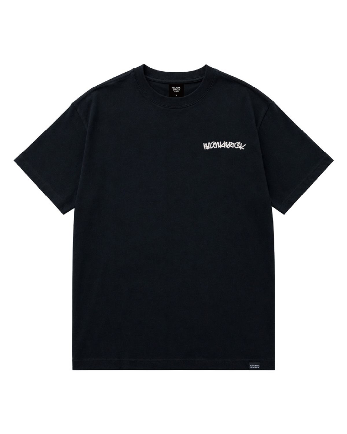 블랭크브릭(BLANKBRICK) 아카이브 유닛 반팔티셔츠(블랙)