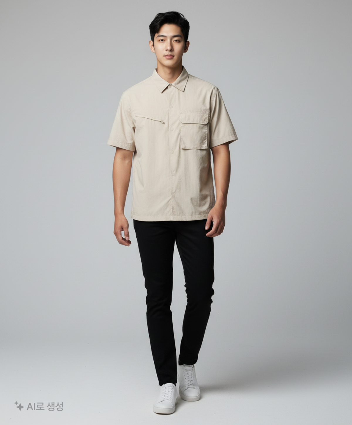 스파오(SPAO) 나일론/코치 재킷 XL
