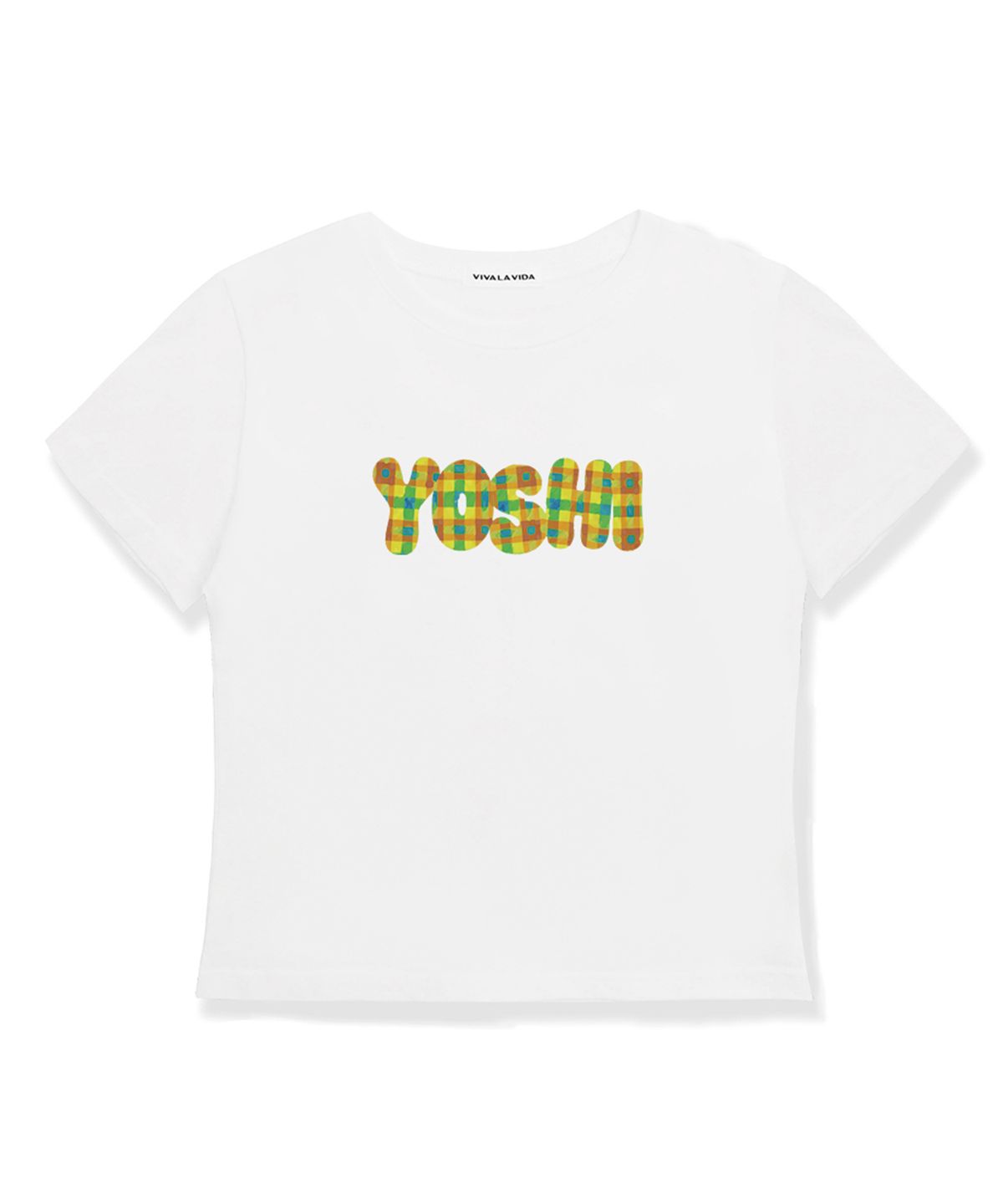 비바라비다(VIVA LA VIDA) Yoshi 크롭 반팔 티셔츠