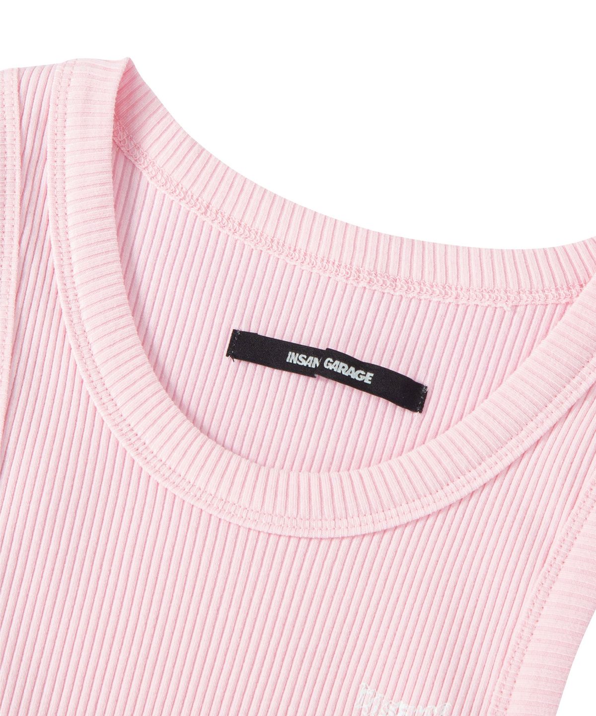 인세인개러지(INSANEGARAGE) INSANE WOMEN GRAPHIC CROP SLEEVELESS_PINK