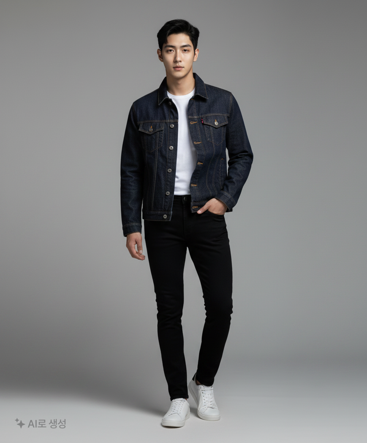 지오다노(GIORDANO) 데님/트러커 재킷 XL
