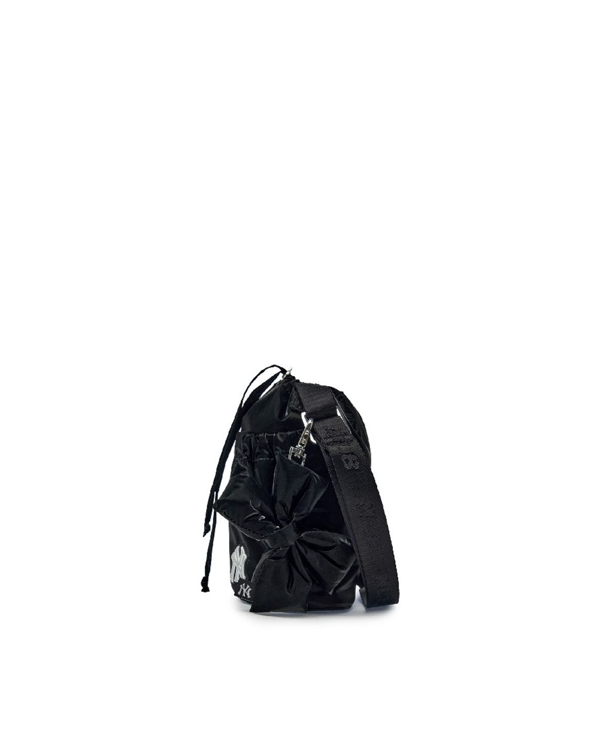 엠엘비 키즈(MLB KIDS) 글로시 미니 버킷백 NY (Black)