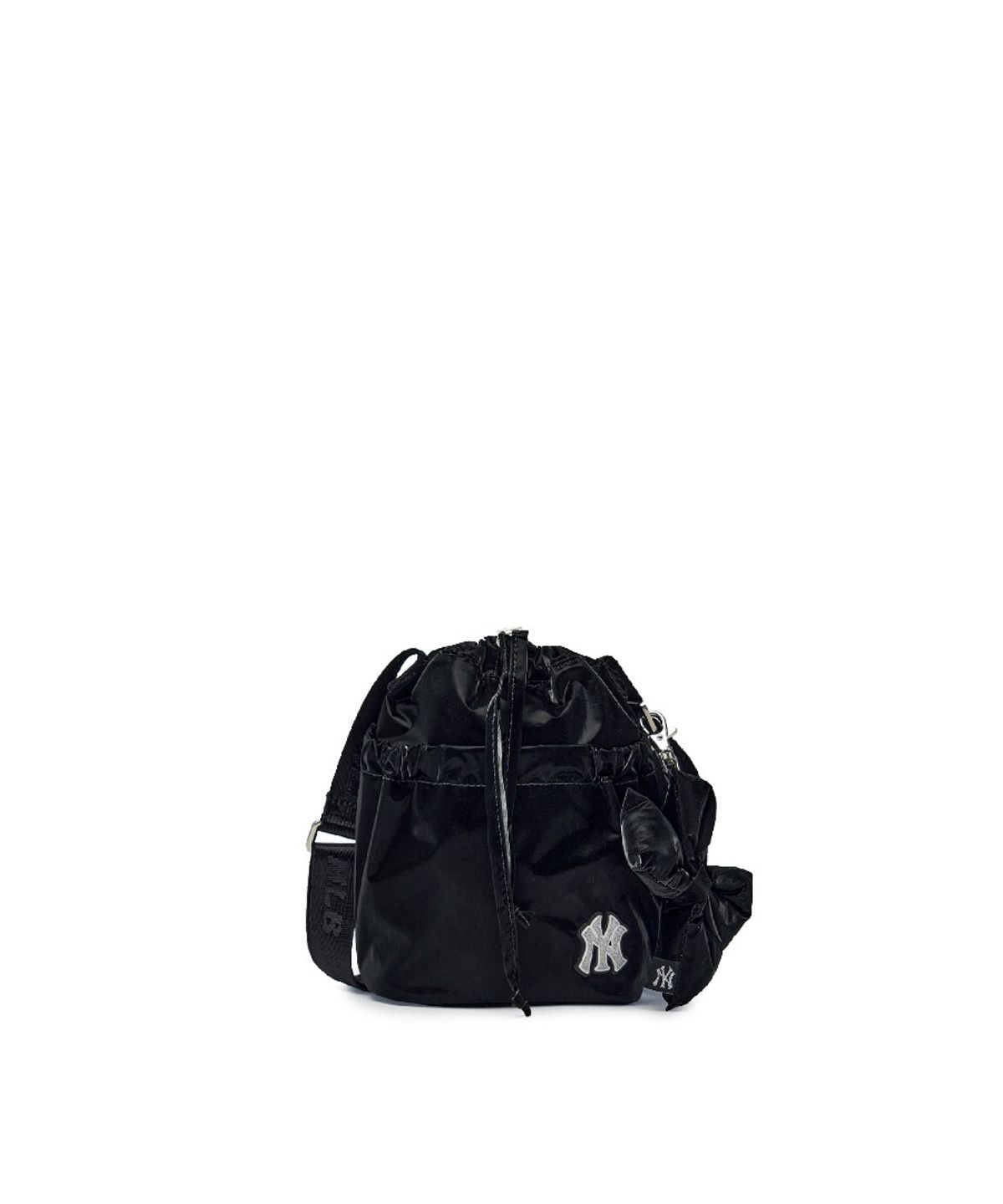 엠엘비 키즈(MLB KIDS) 글로시 미니 버킷백 NY (Black)