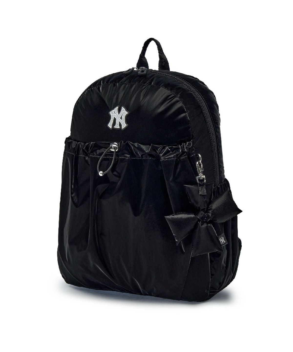엠엘비 키즈(MLB KIDS) 글로시 스트링 백팩 NY (Black)