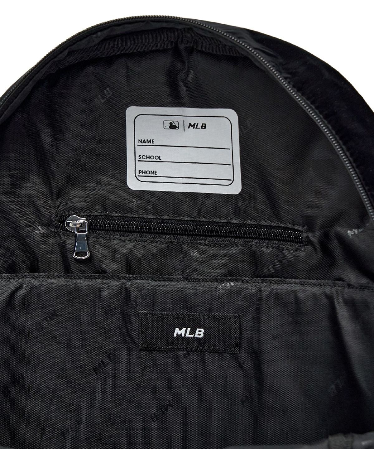 엠엘비 키즈(MLB KIDS) 글로시 스트링 백팩 NY (Black)