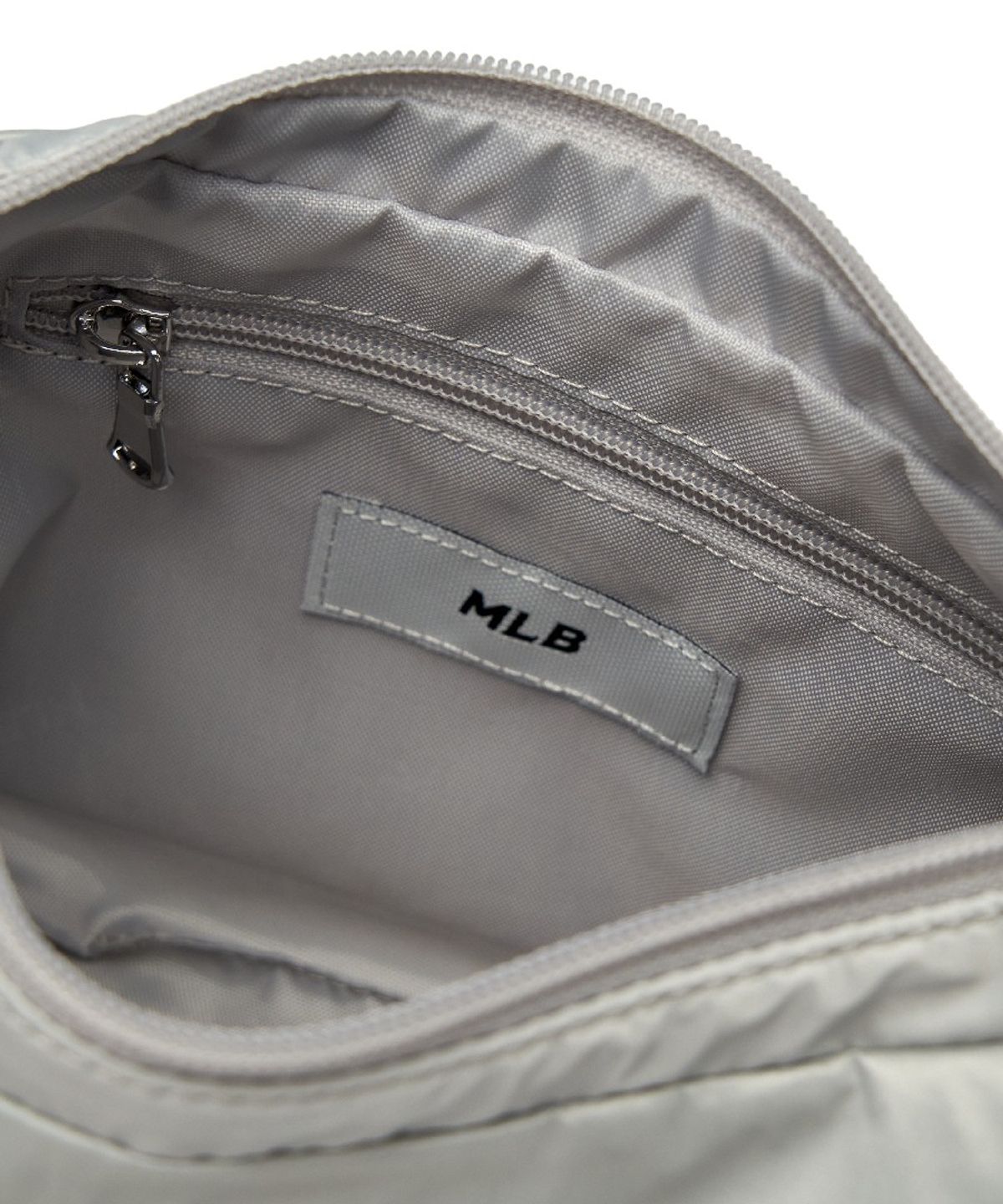 엠엘비 키즈(MLB KIDS) 글로시 라운드 호보 크로스백 NY (L.Grey)