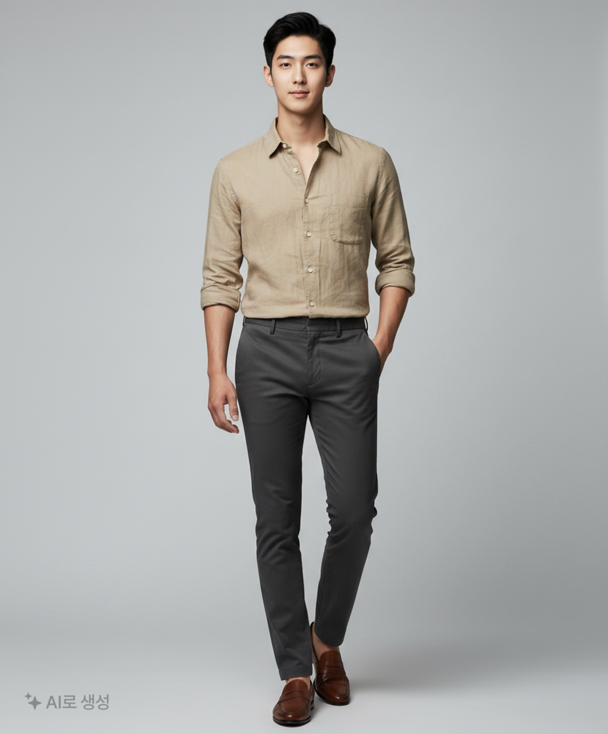 유니클로(UNIQLO) 캐주얼 셔츠 L