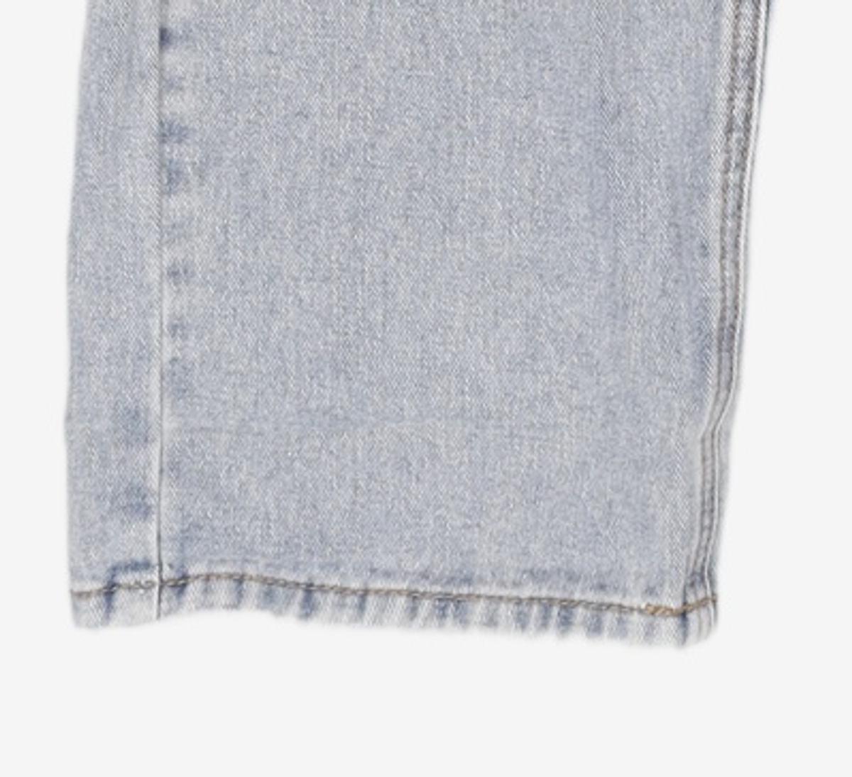 미쏘(MIXXO) 슬릿 구제 아웃포켓 일자핏 데님 MIWTJD424J 28