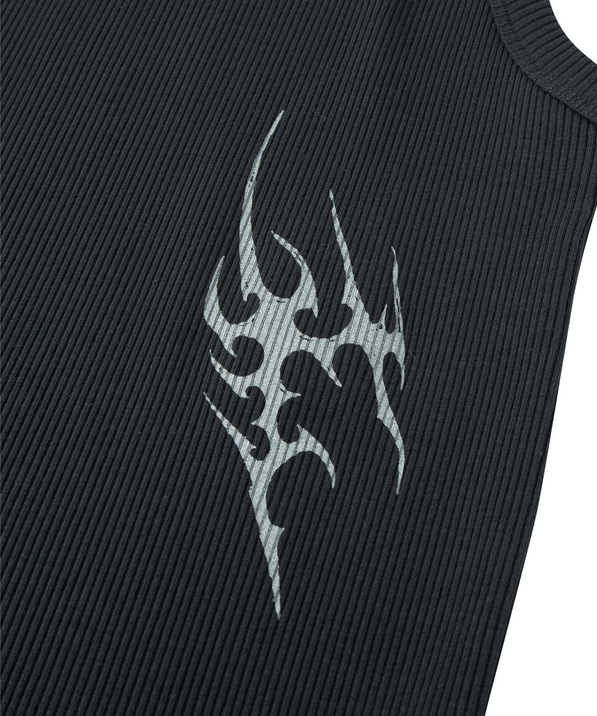인세인개러지(INSANEGARAGE) INSANE WOMEN GRAPHIC SLEEVELESS_BLACK