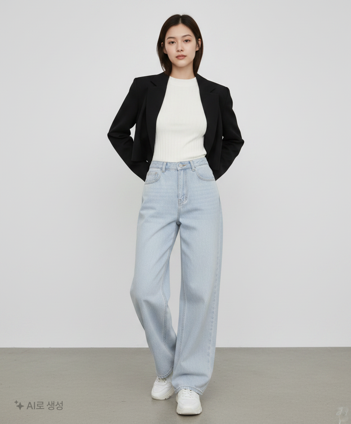 굿라이프웍스(GLW) 청/데님 팬츠 S