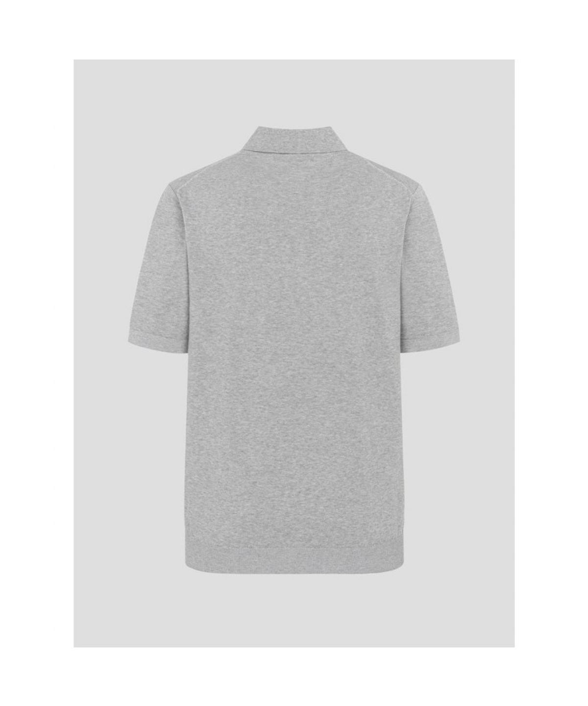 빈폴 멘(BEANPOLE MEN) [Essential] 이태리 코튼 칼라넥 니트  그레이