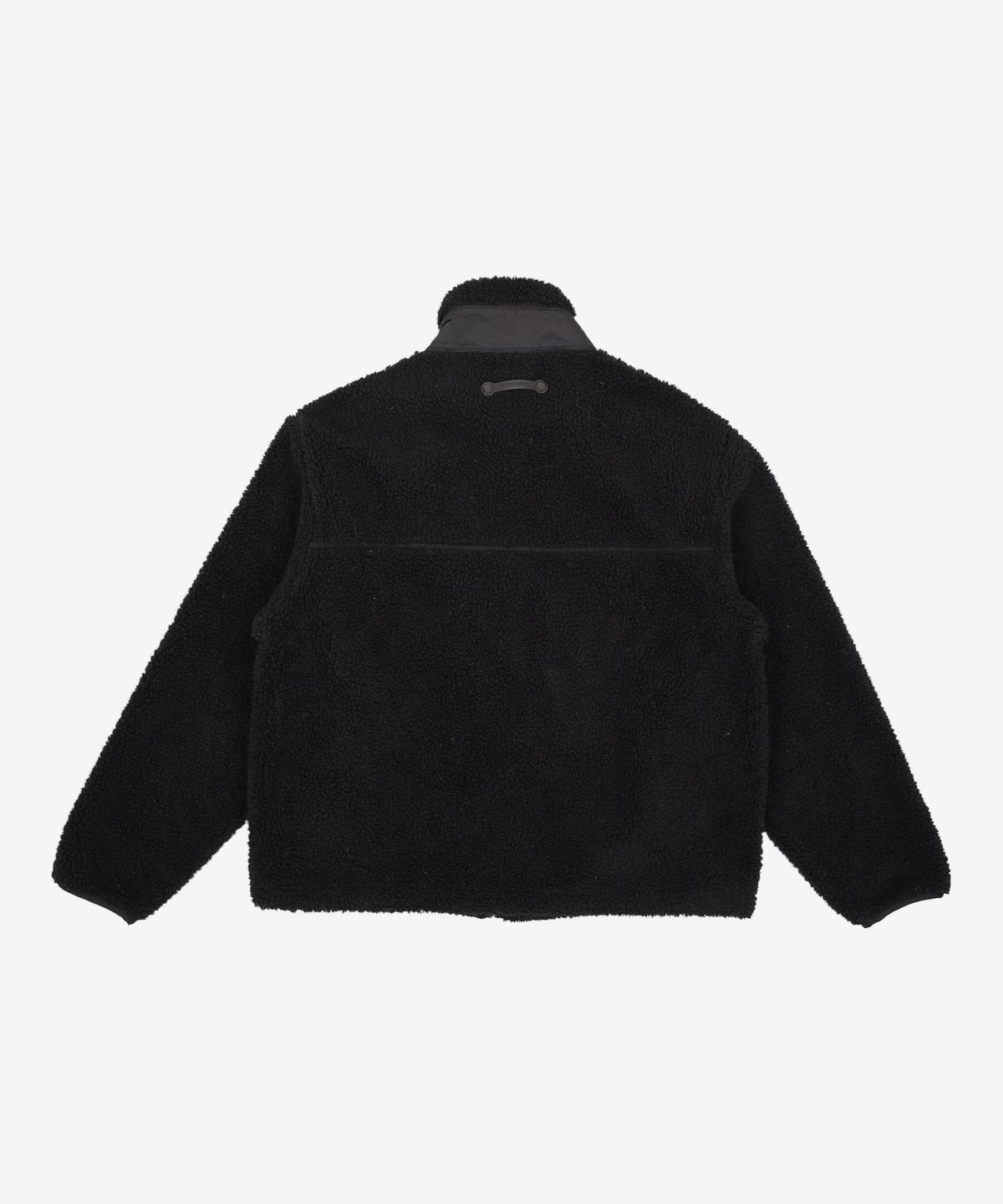 예일(YALE) HEAVY BOA FLEECE POCKET ZIP UP BLACK 1