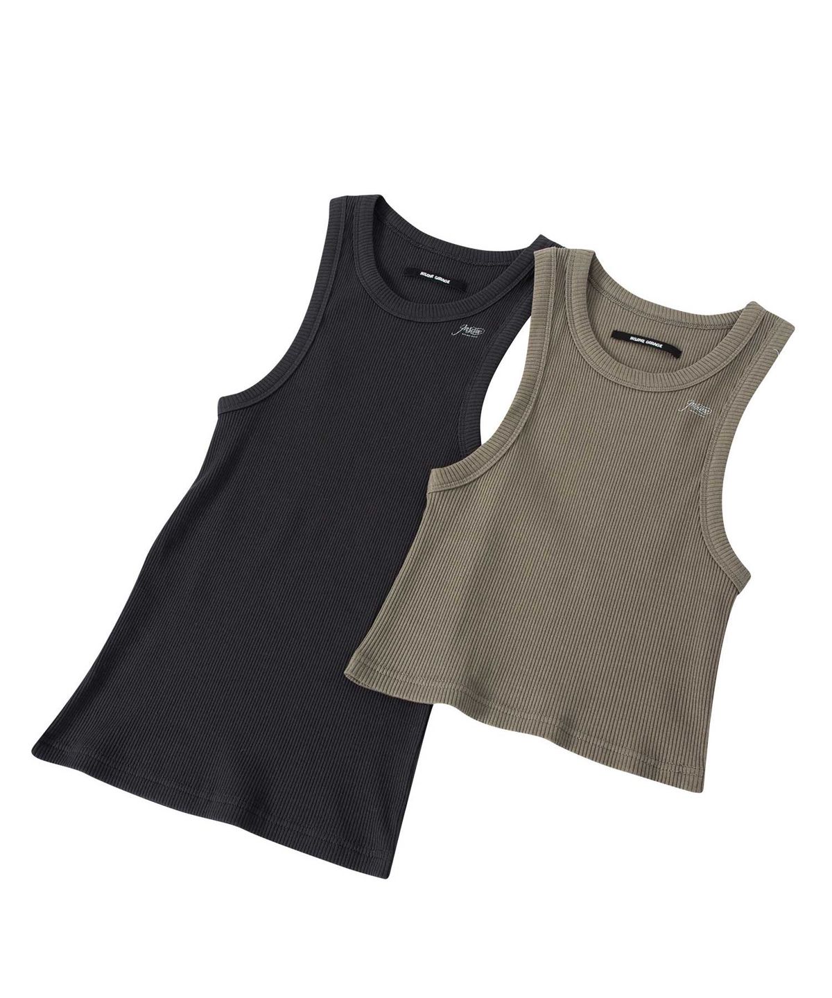 인세인개러지(INSANEGARAGE) INSANE WOMEN GRAPHIC SLEEVELESS_BROWN