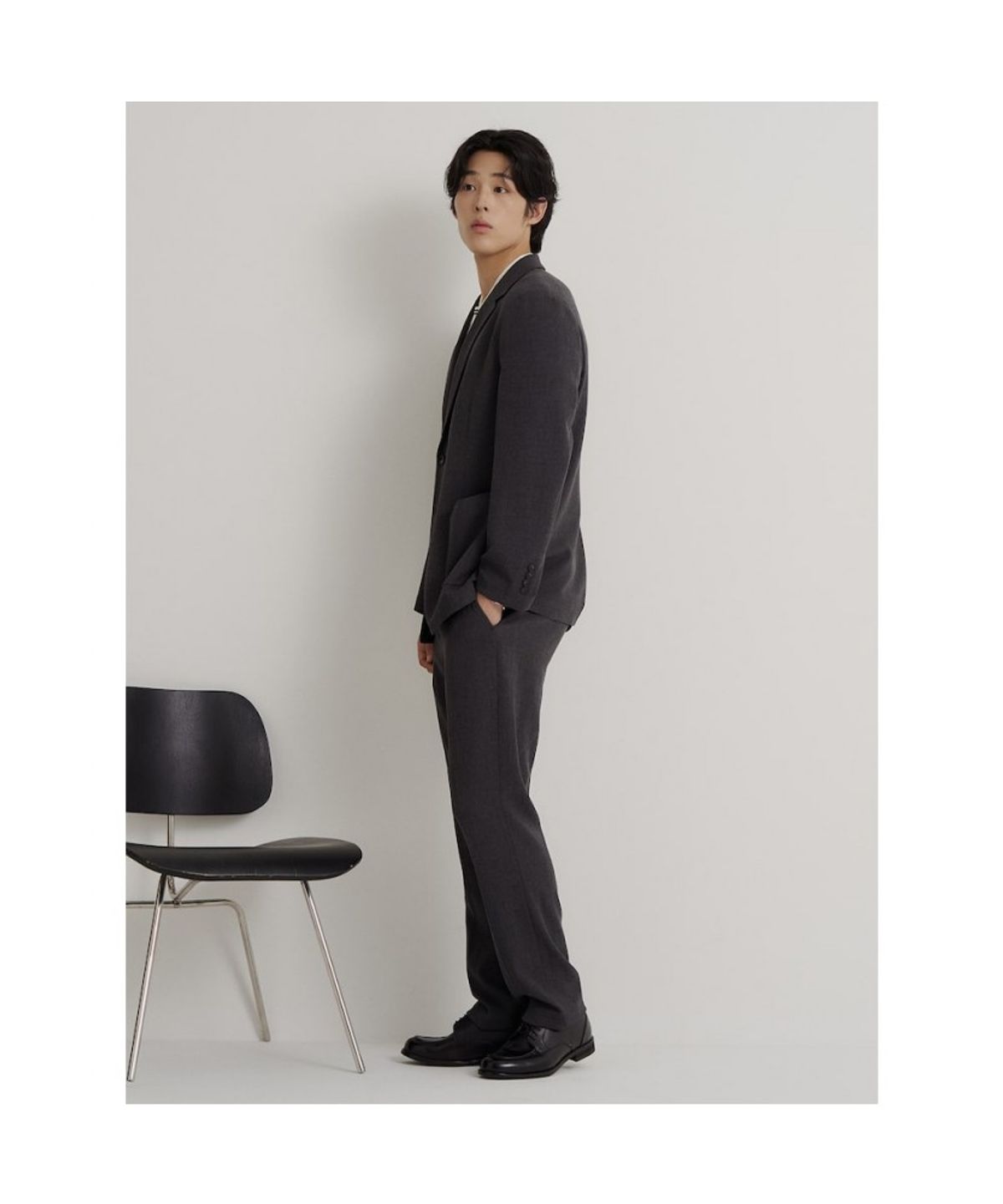 빈폴 멘(BEANPOLE MEN) 스트레치 셋업 재킷  애쉬