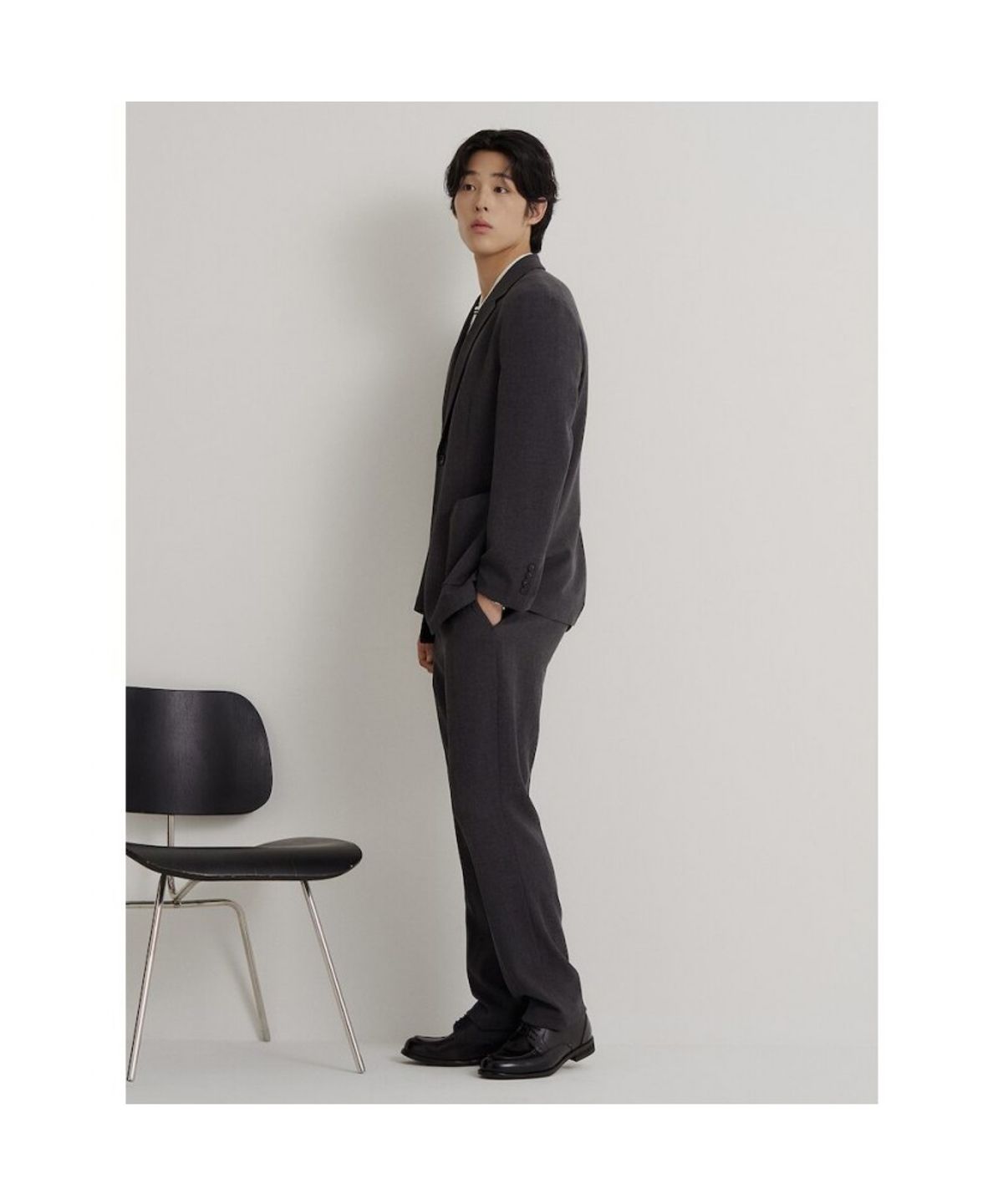 빈폴 멘(BEANPOLE MEN) 스트레치 셋업 재킷  애쉬