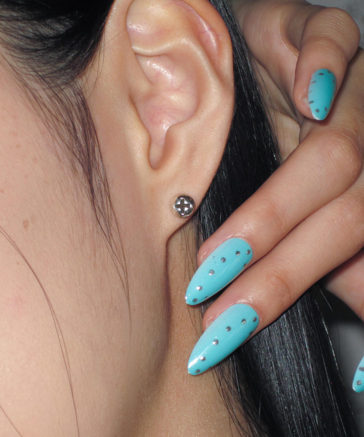 잇더즌매터(IT DOESN'T MATTER) [925silver] Screw piercing