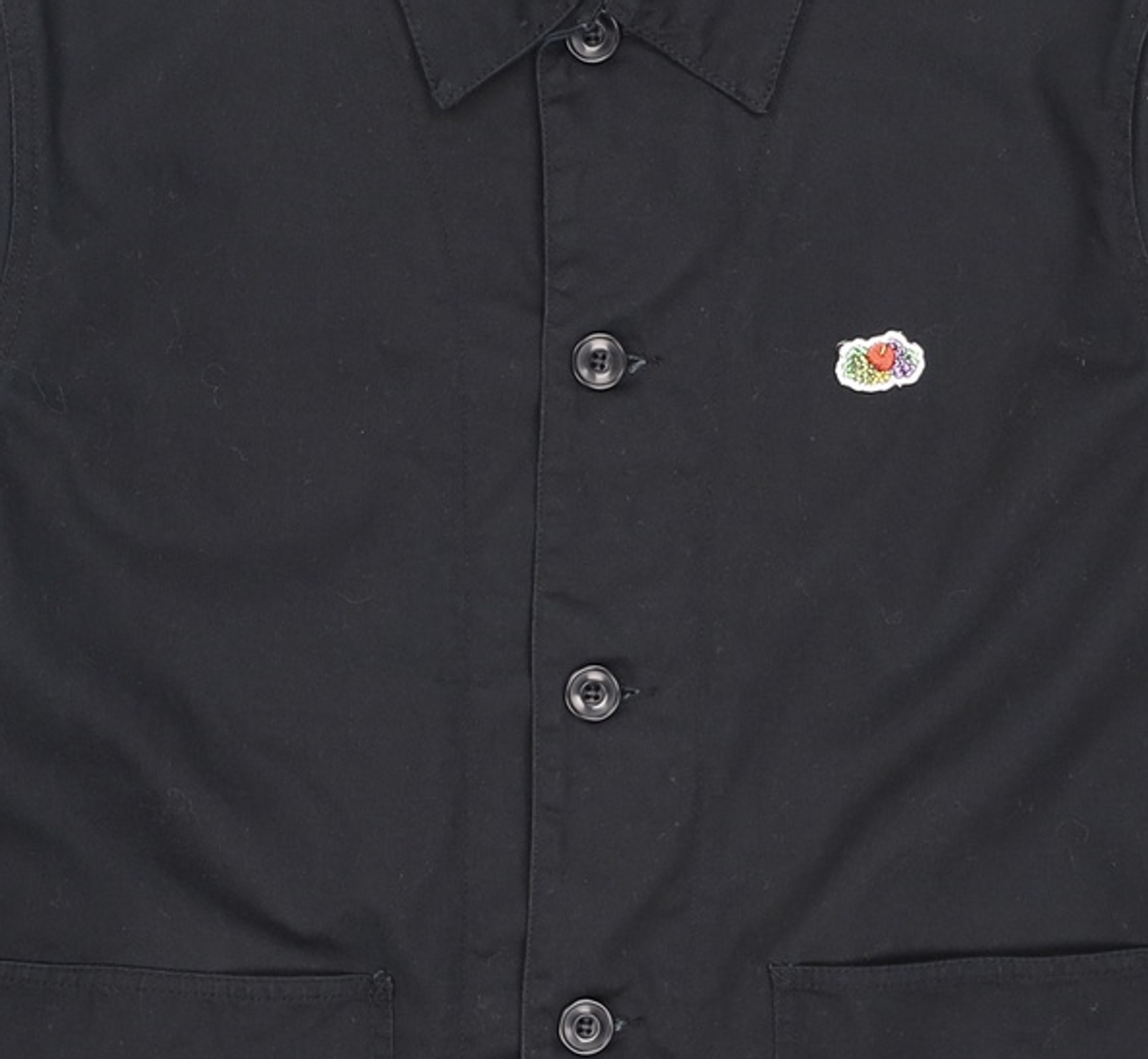 프룻오브더룸(FRUIT OF THE LOOM) COTTON COVERALL JACKET BLACK M