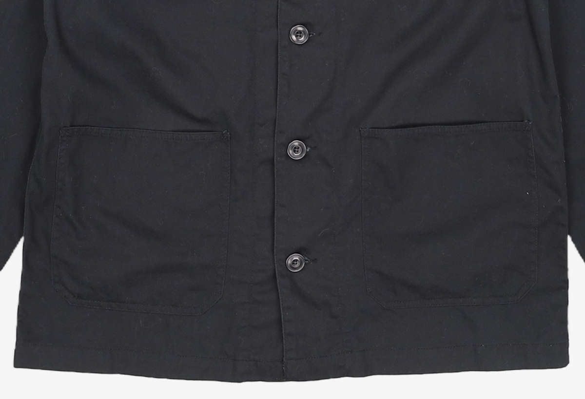 프룻오브더룸(FRUIT OF THE LOOM) COTTON COVERALL JACKET BLACK M