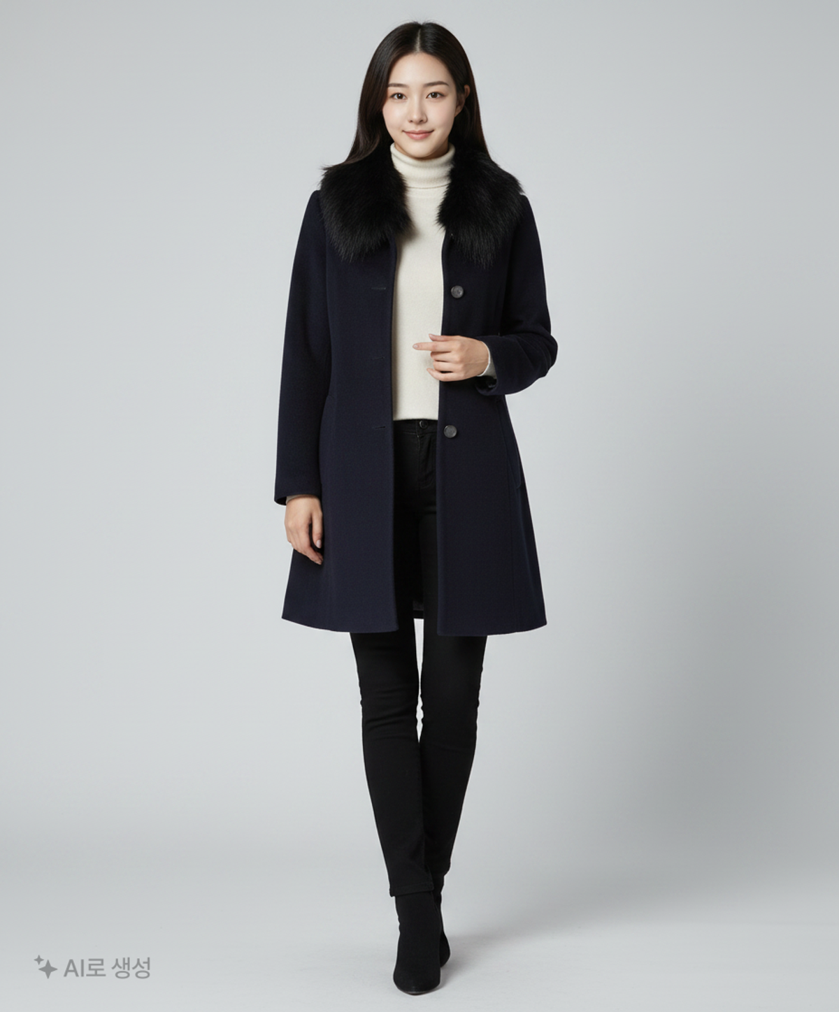 미쏘(MIXXO) 겨울 기타 코트 S