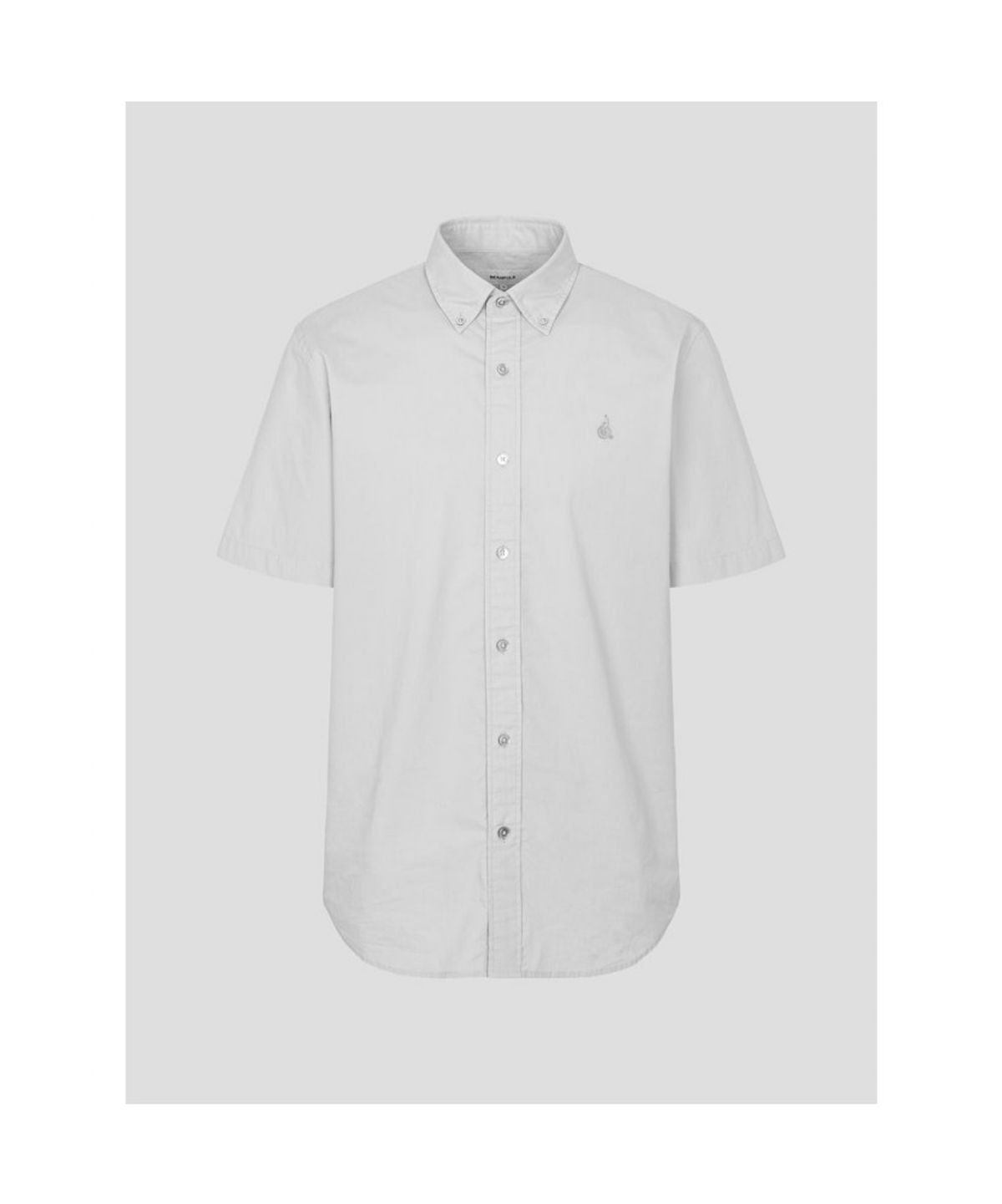 빈폴 멘(BEANPOLE MEN) 나일론 시어서커 반소매 셔츠  라이트 그레이