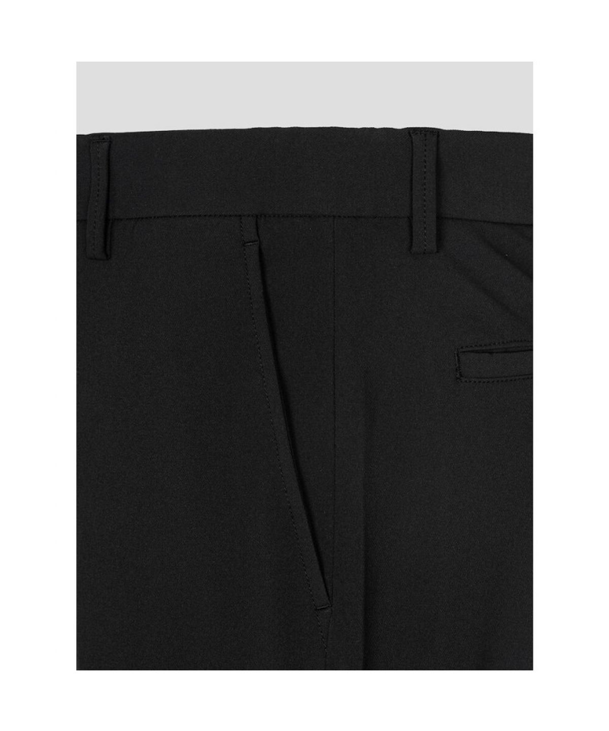 빈폴 멘(BEANPOLE MEN) 폴리 밴딩 스탠다드핏 팬츠  블랙