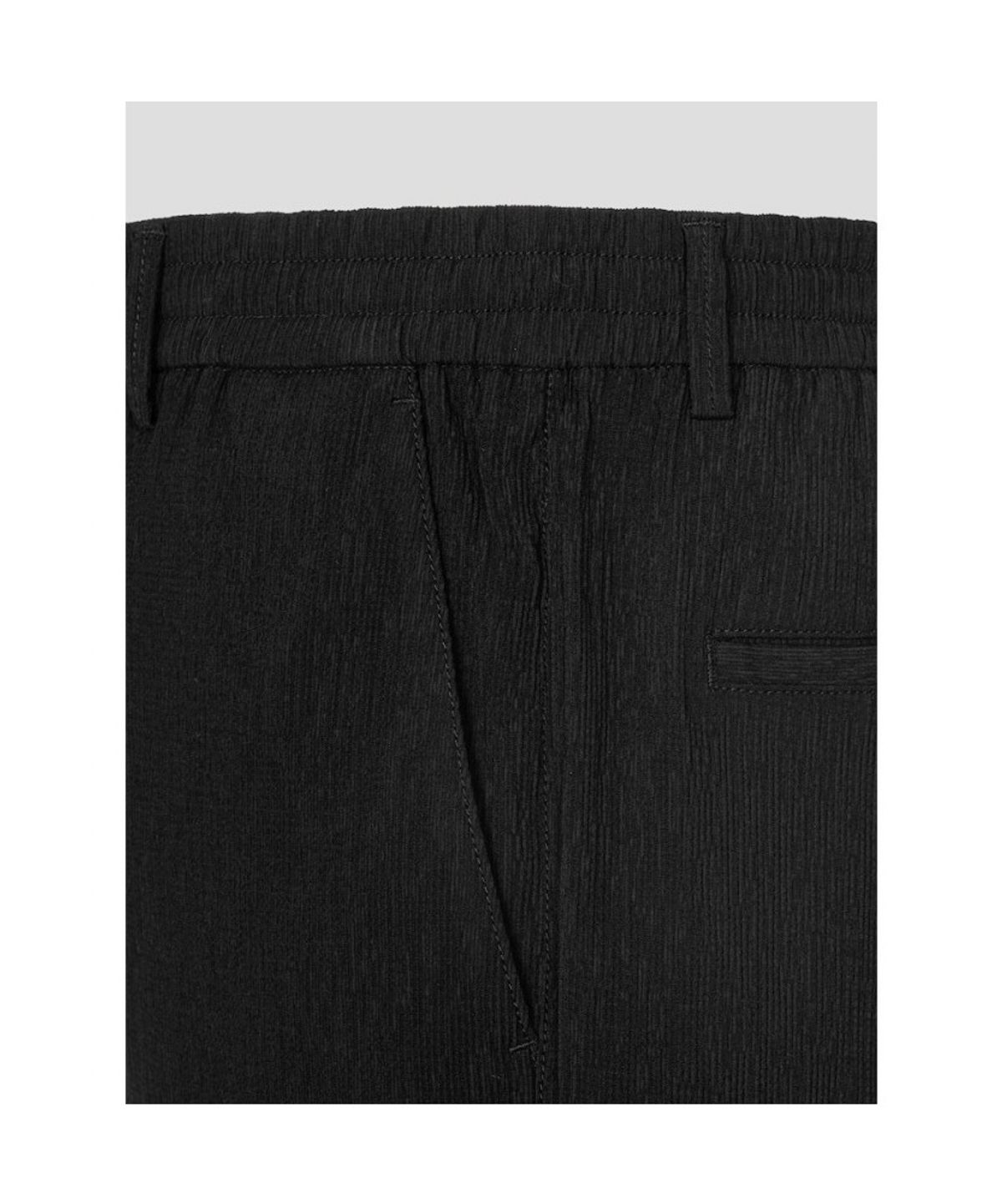 빈폴 멘(BEANPOLE MEN) 크레페 밴딩 하프 팬츠  블랙