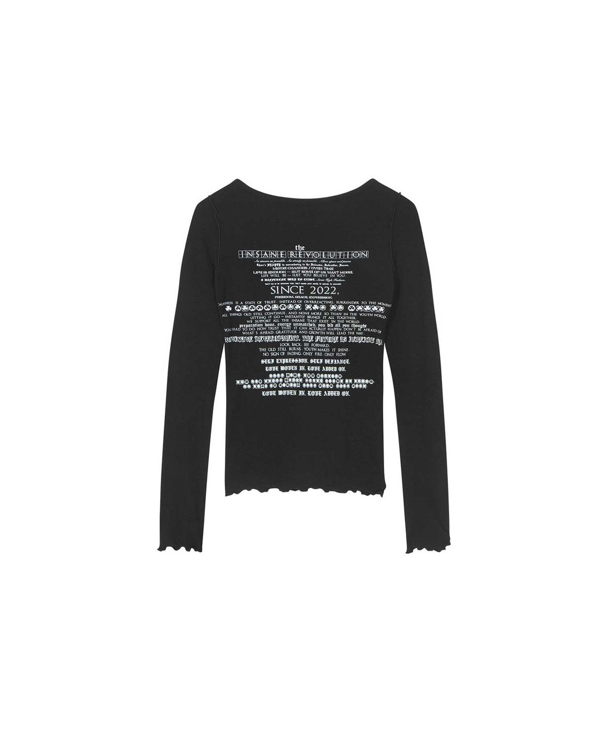 인세인개러지(INSANEGARAGE) INSANE WOMEN CARDIGAN_BLACK