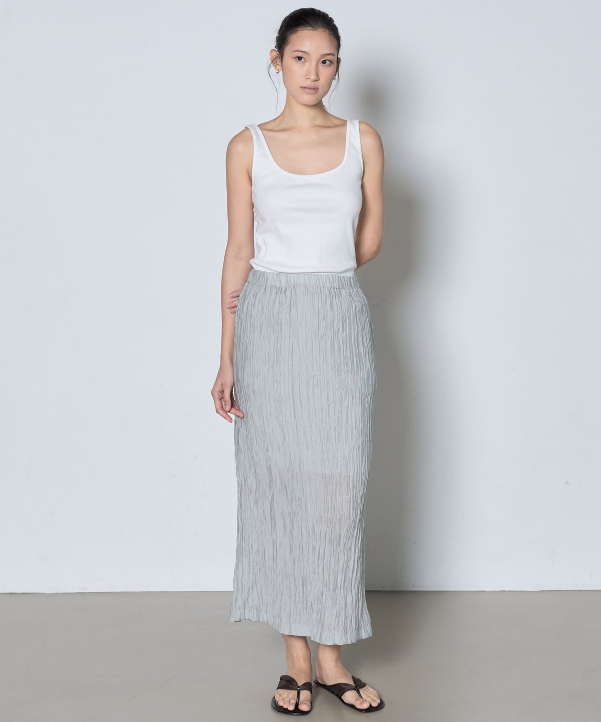 누토프(NUTOFFE) Square Sleeveless_Ivory