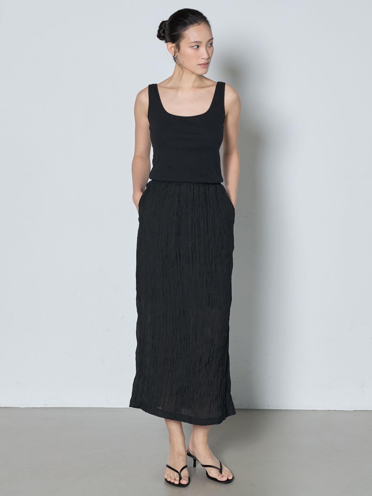 누토프(NUTOFFE) Rare Skirt_Black