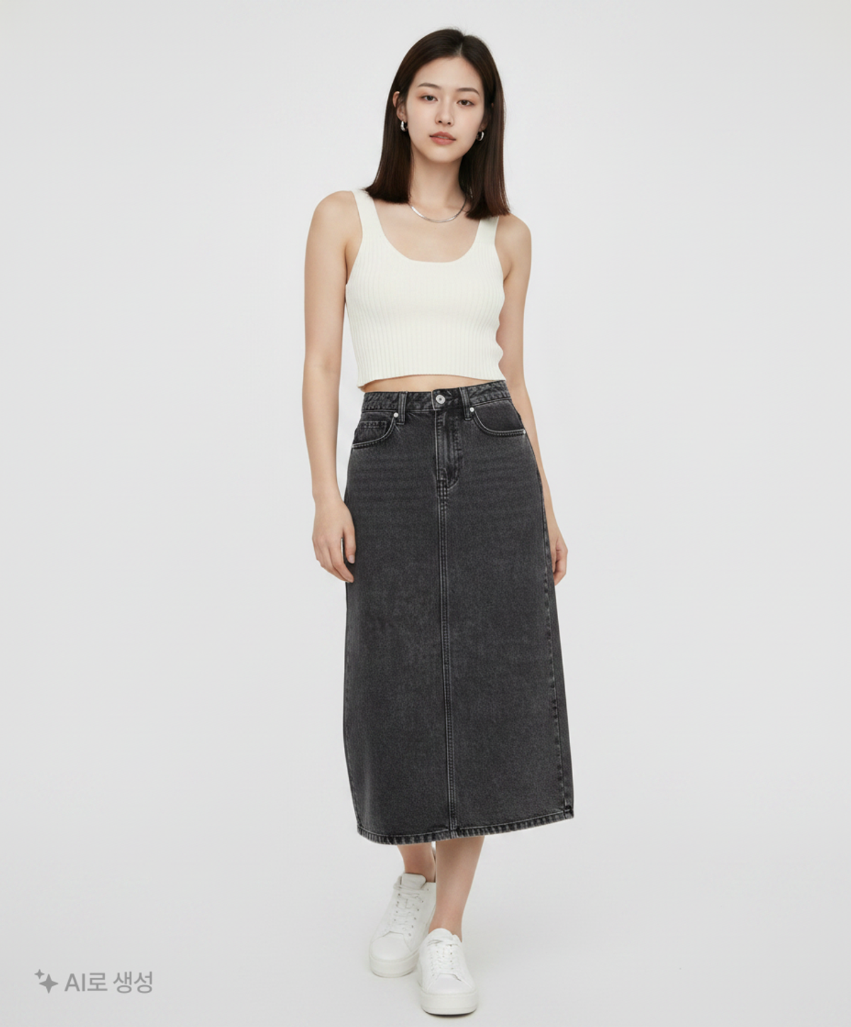 스파오(SPAO) 롱스커트 S