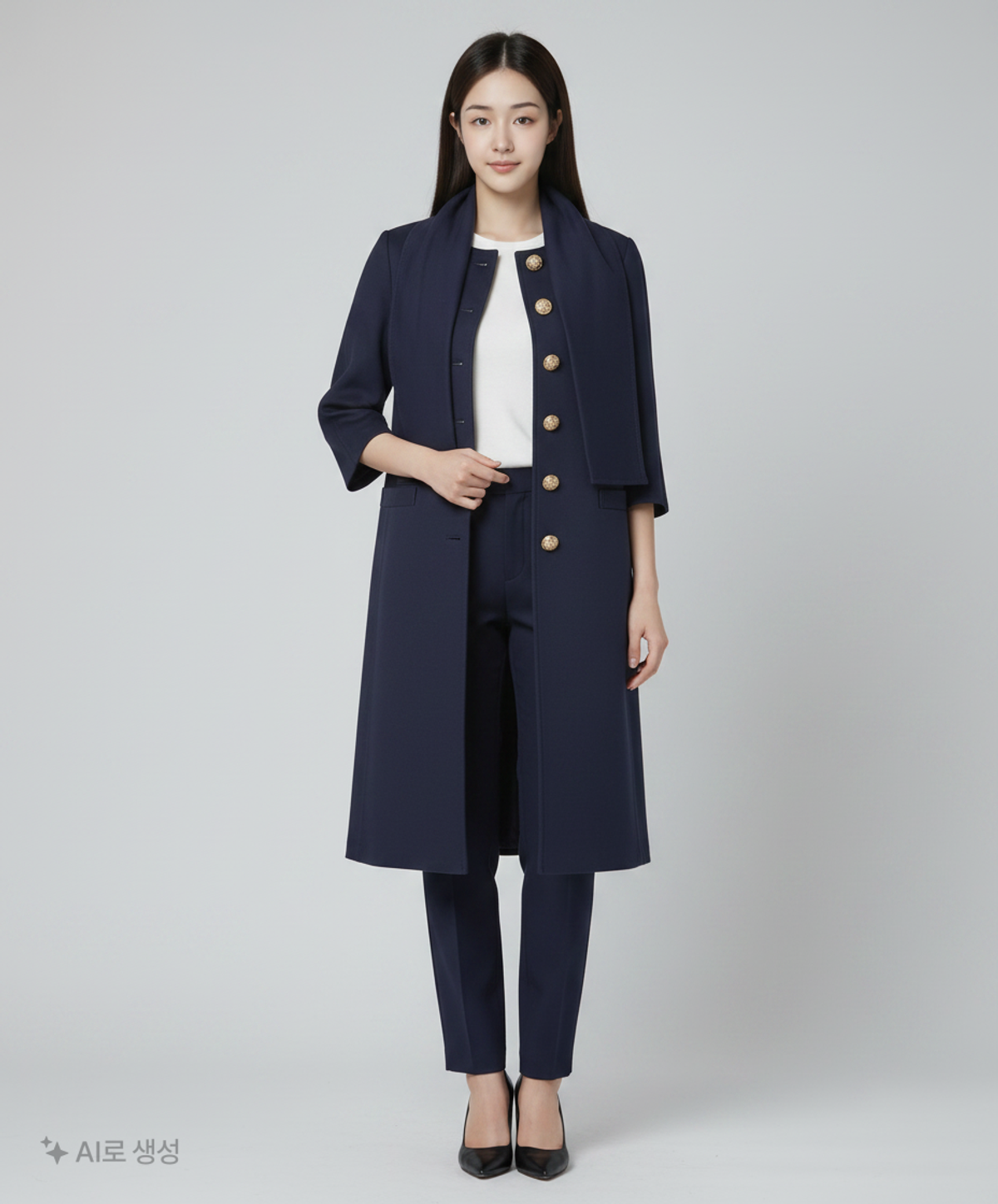 리즈 클레이본(Liz Claiborne) 봄 가을 코트 S