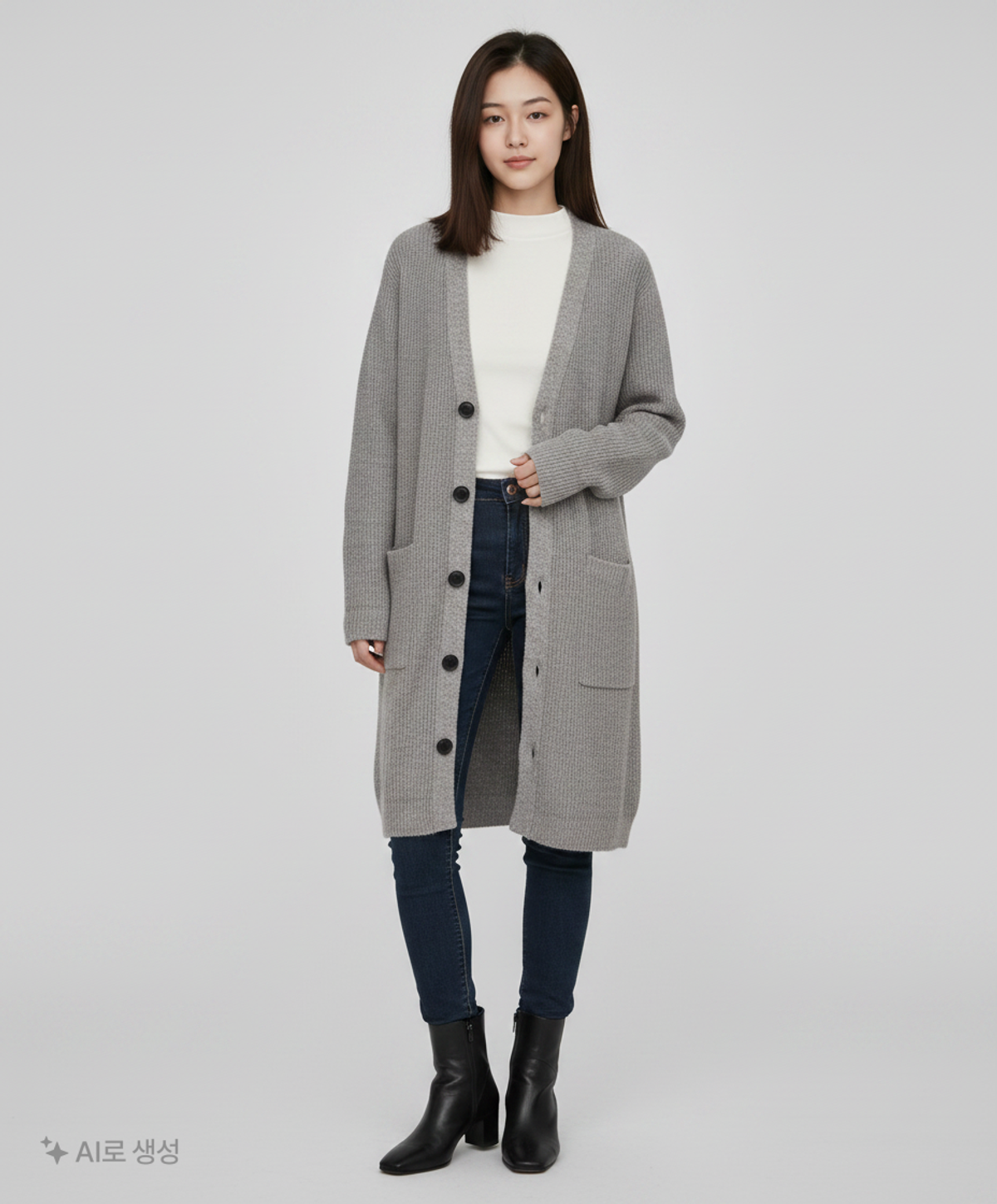 마인드브릿지(MINDBRIDGE) 카디건 105