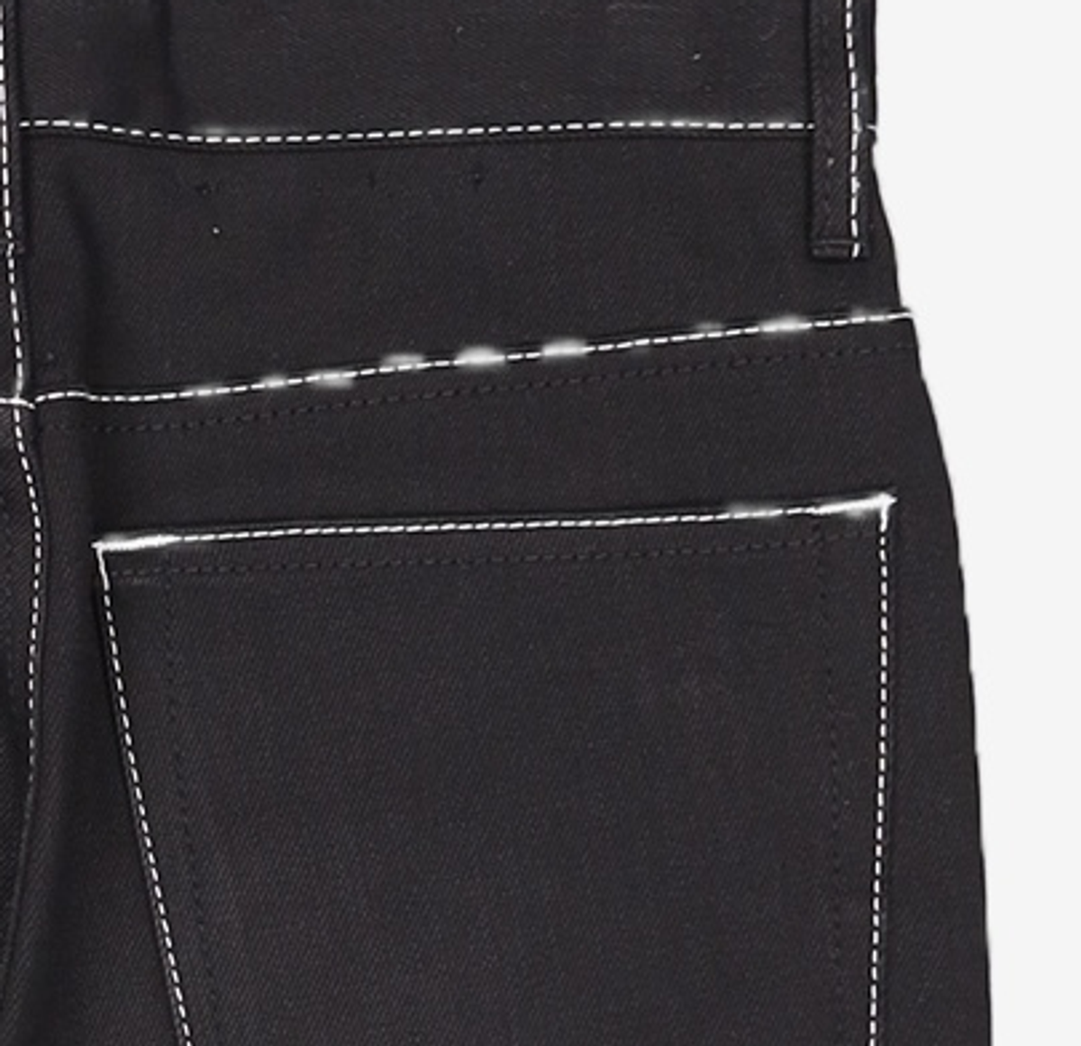 가먼트레이블(GARMENT LABLE) [피스워커x가먼트레이블]Garment Worker Ordinary Jeans / Tapered (Black) S