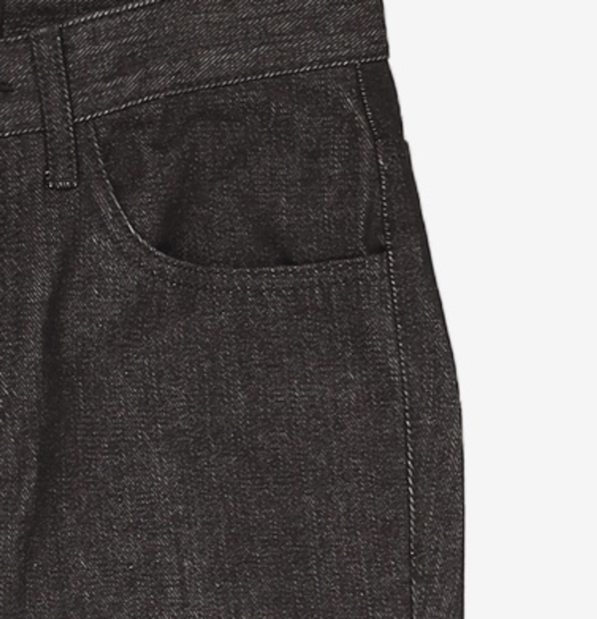 가먼트레이블(GARMENT LABLE) Denim Roll-up Pants - Black S