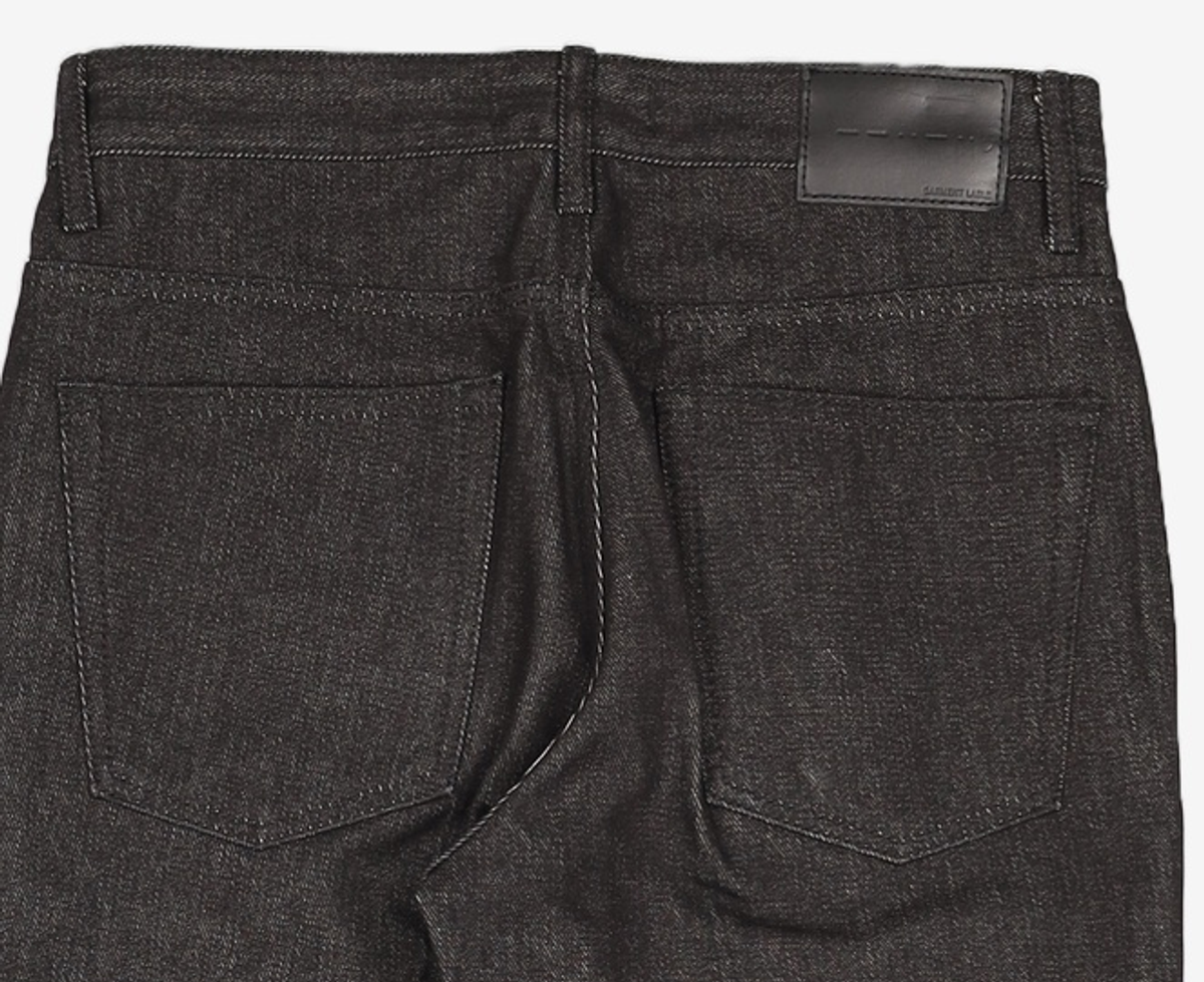 가먼트레이블(GARMENT LABLE) Denim Roll-up Pants - Black S