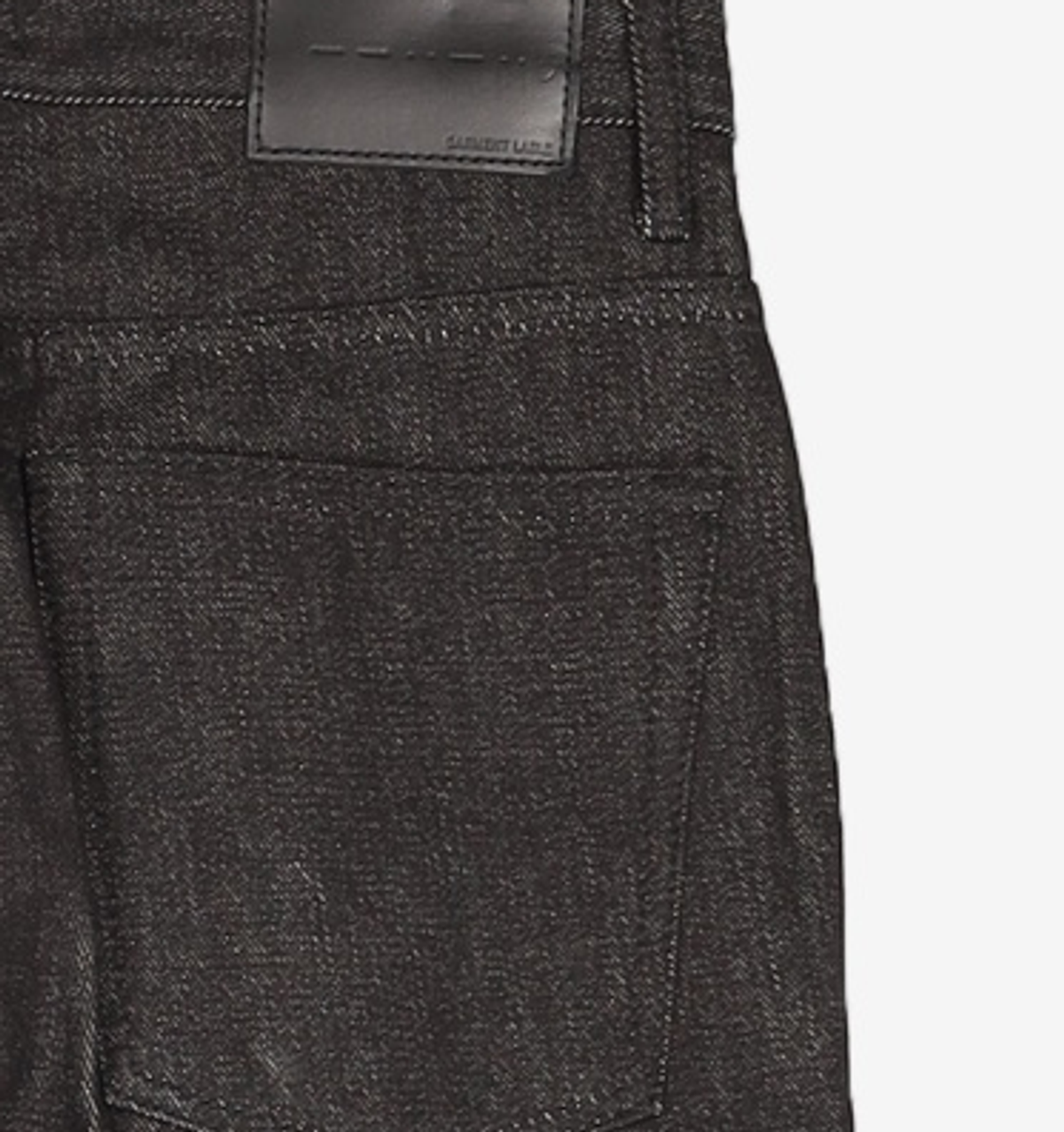 가먼트레이블(GARMENT LABLE) Denim Roll-up Pants - Black S