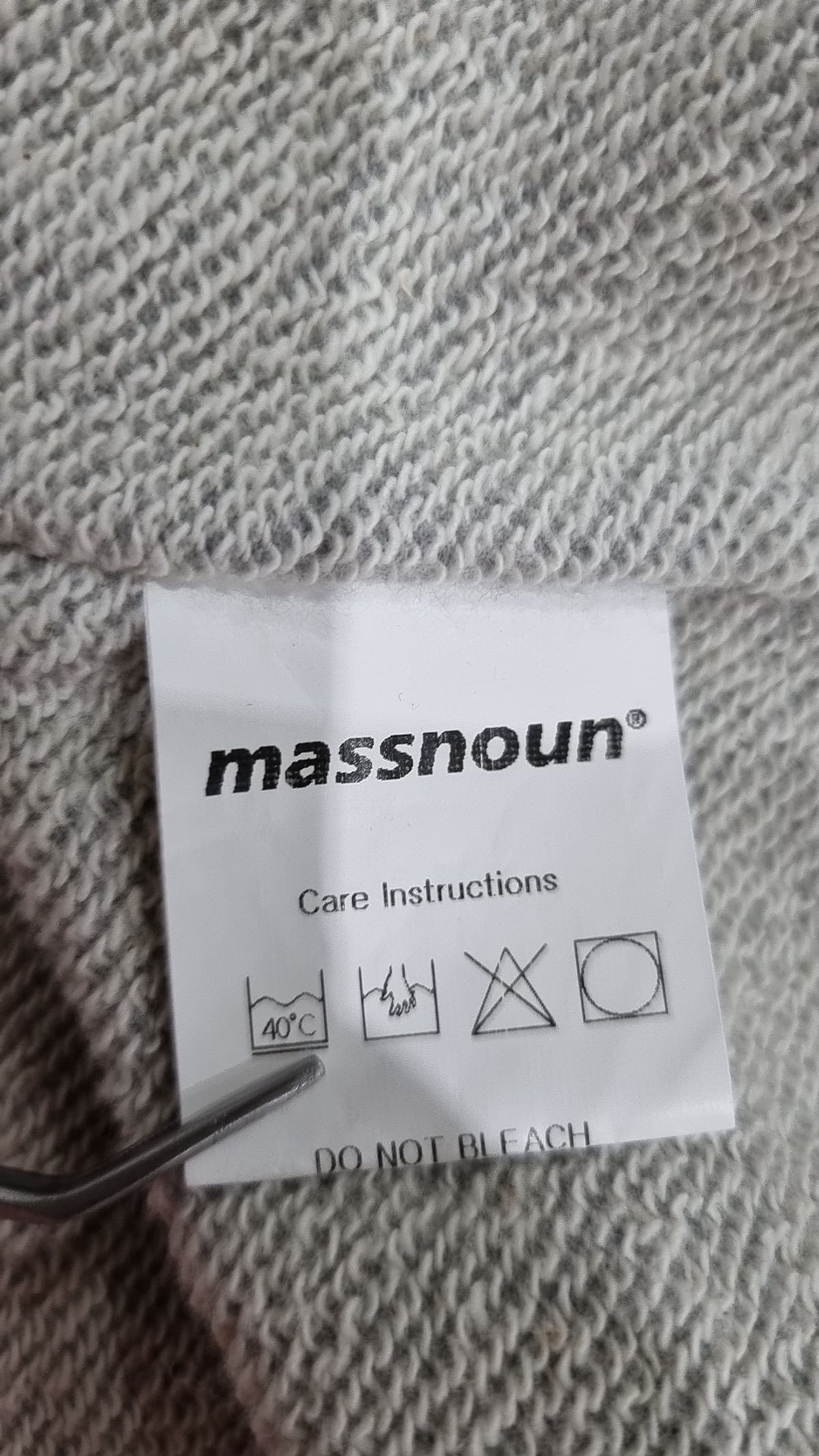매스노운(MASSNOUN) 후드 티셔츠 M