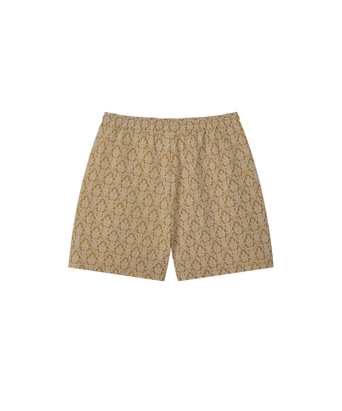 롤링스튜디오(ROLLINGSTUDIOS) DAMASK JACQUARD SHORTS MUSTARD