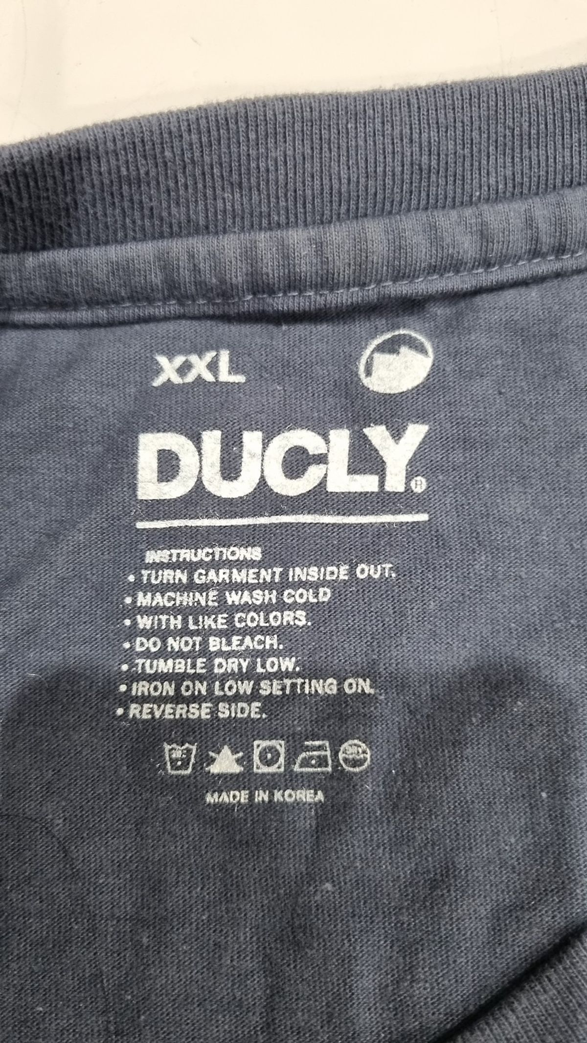 듀클라이(DUCLY) 반소매 티셔츠 XXL